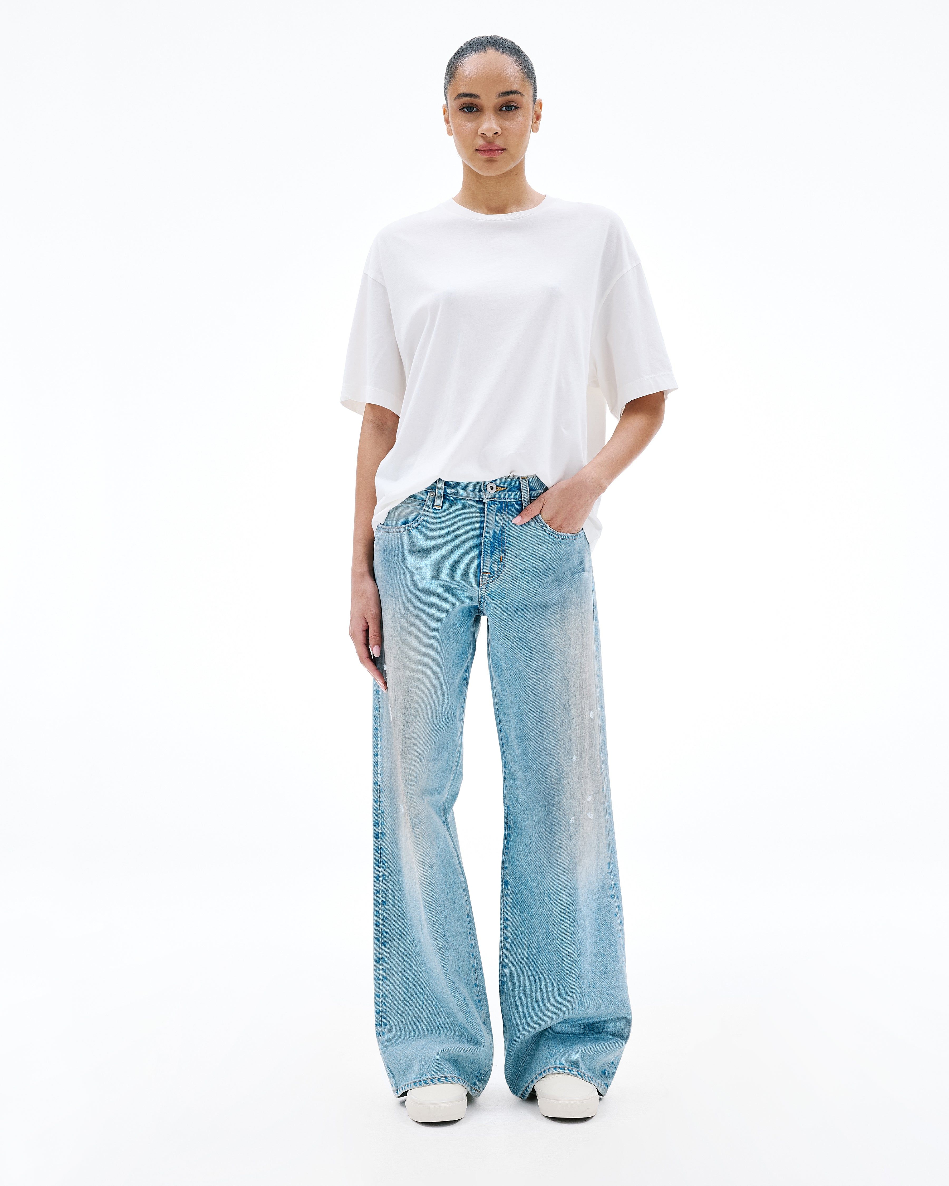 Mica | Don't Think Twice | Low Rise | Wide Jean | SLVRLAKE