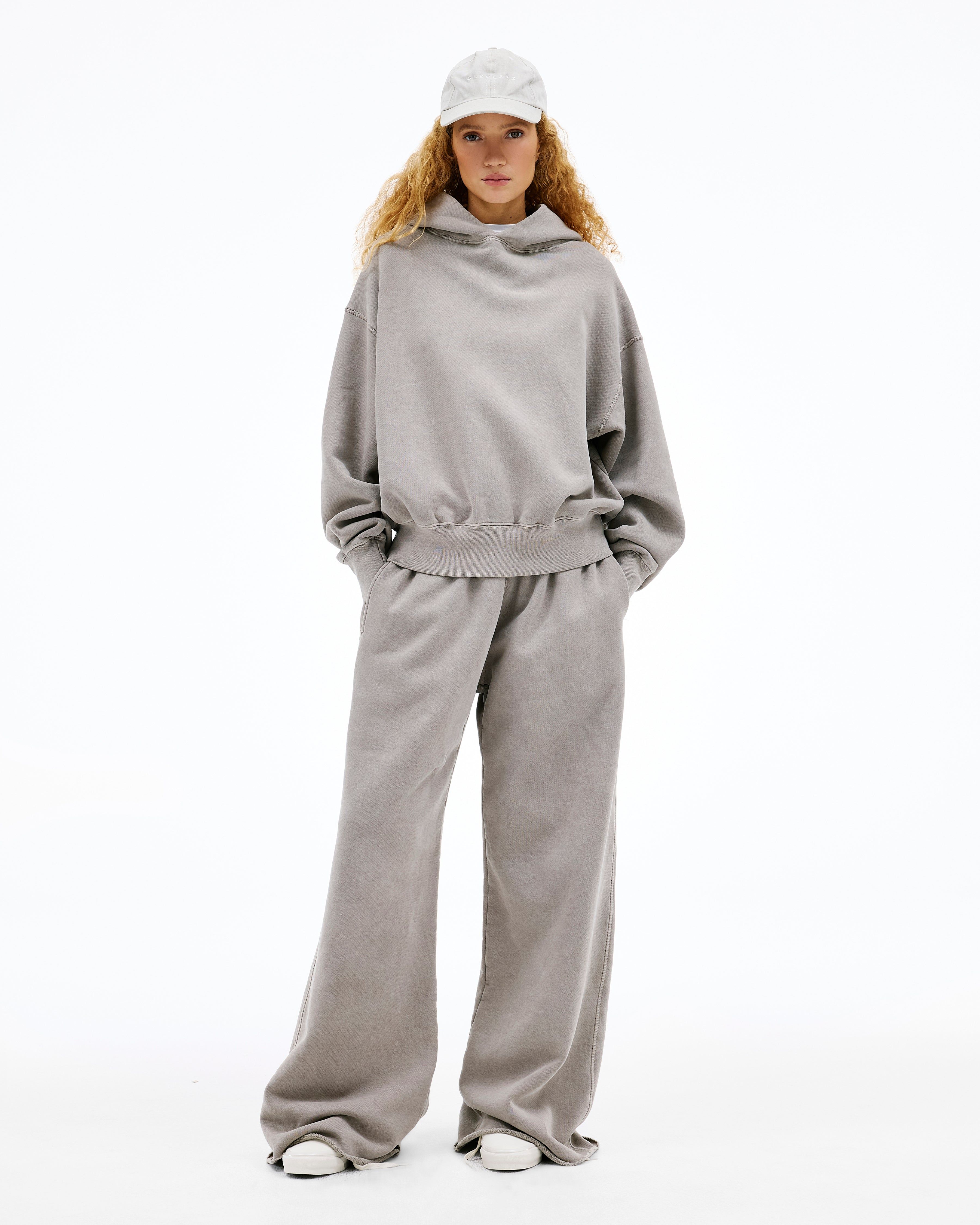 Wide Sweat Pant | Driftwood | Sweatpant | SLVRLAKE