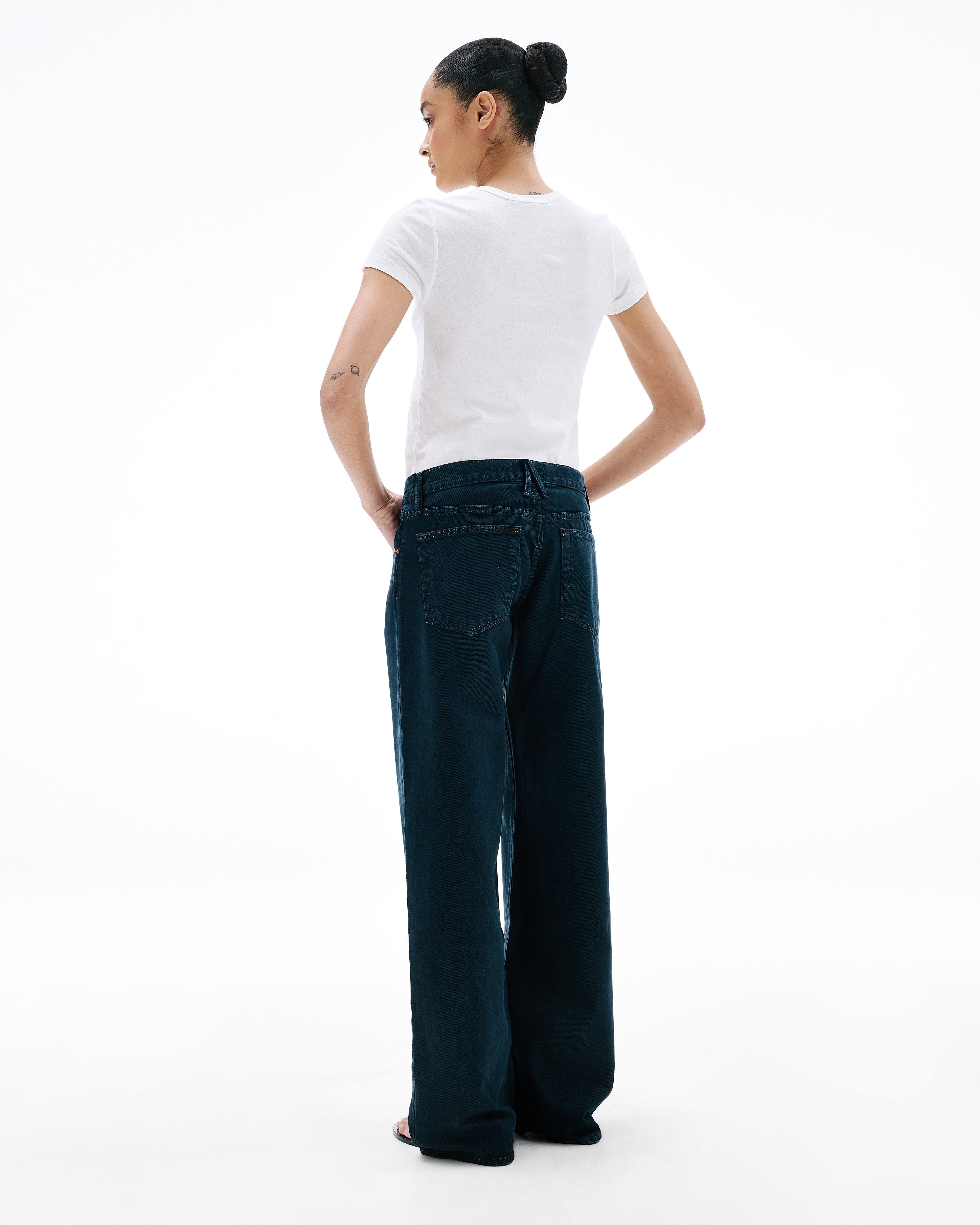 Lexi | Satisfaction | Low Rise | Wide Jean | SLVRLAKE