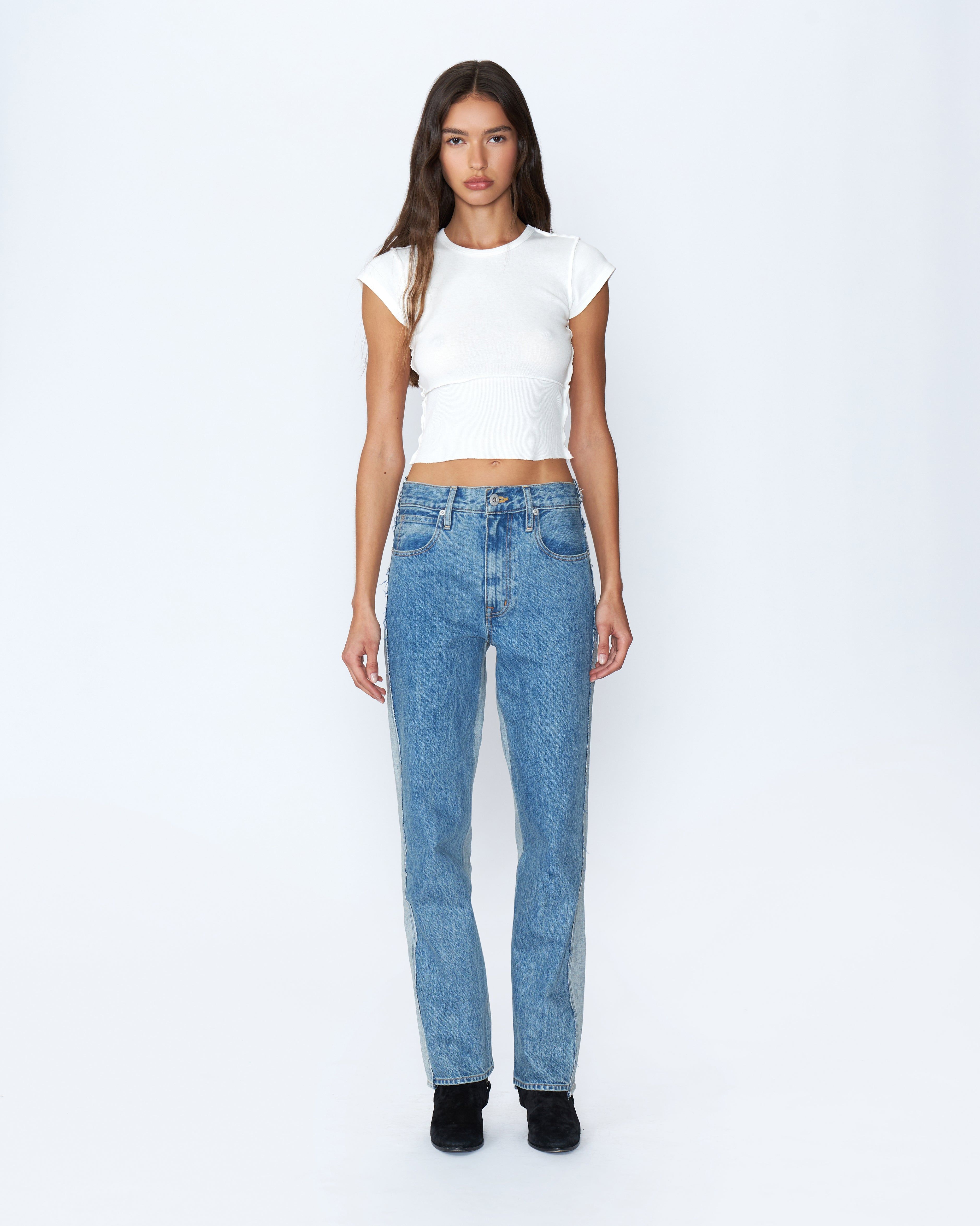 Re-Worked Eva Double Waistband Jean – Samantha Ogilvie