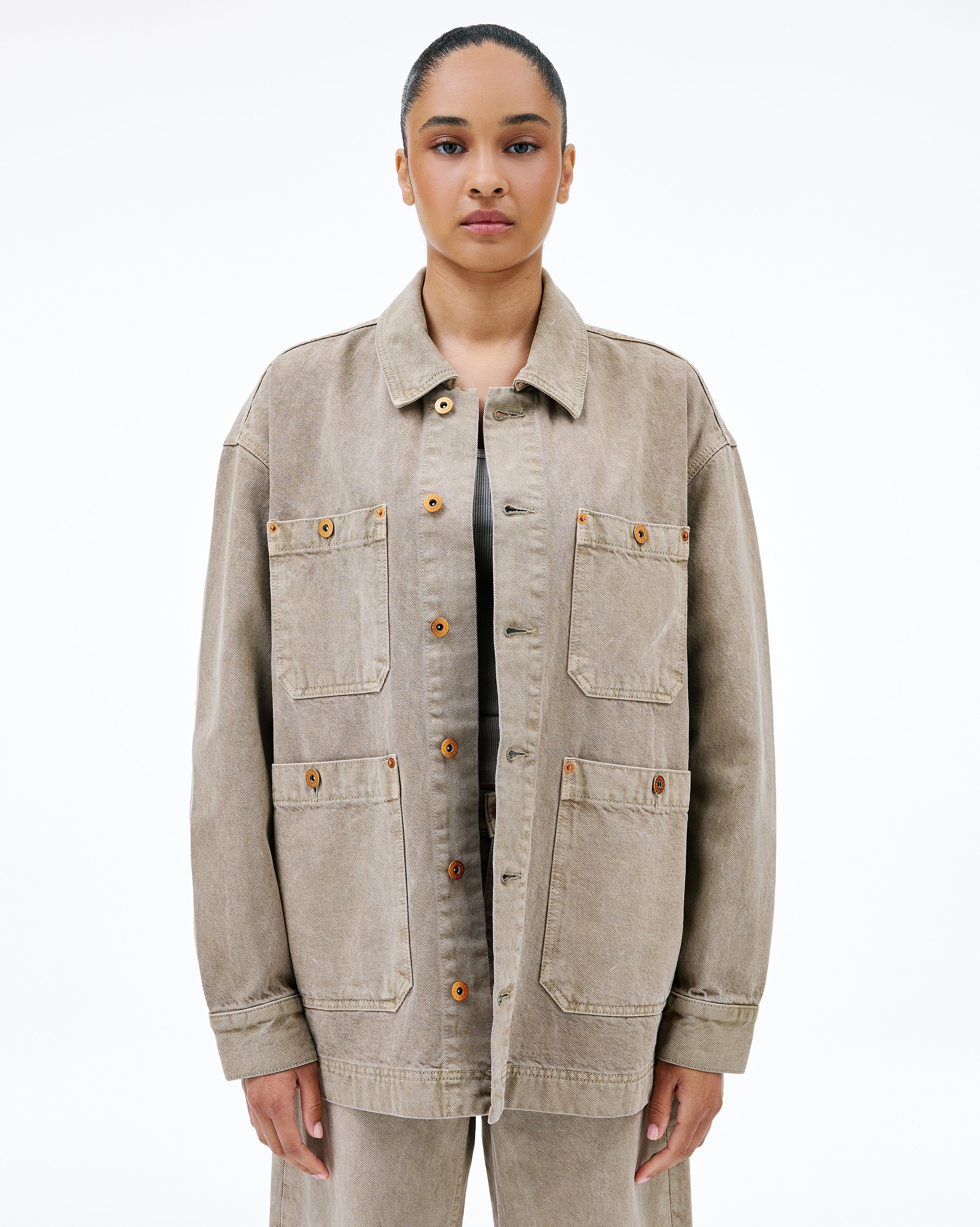 Oversize Worker | Driftwood Jacket | SLVRLAKE