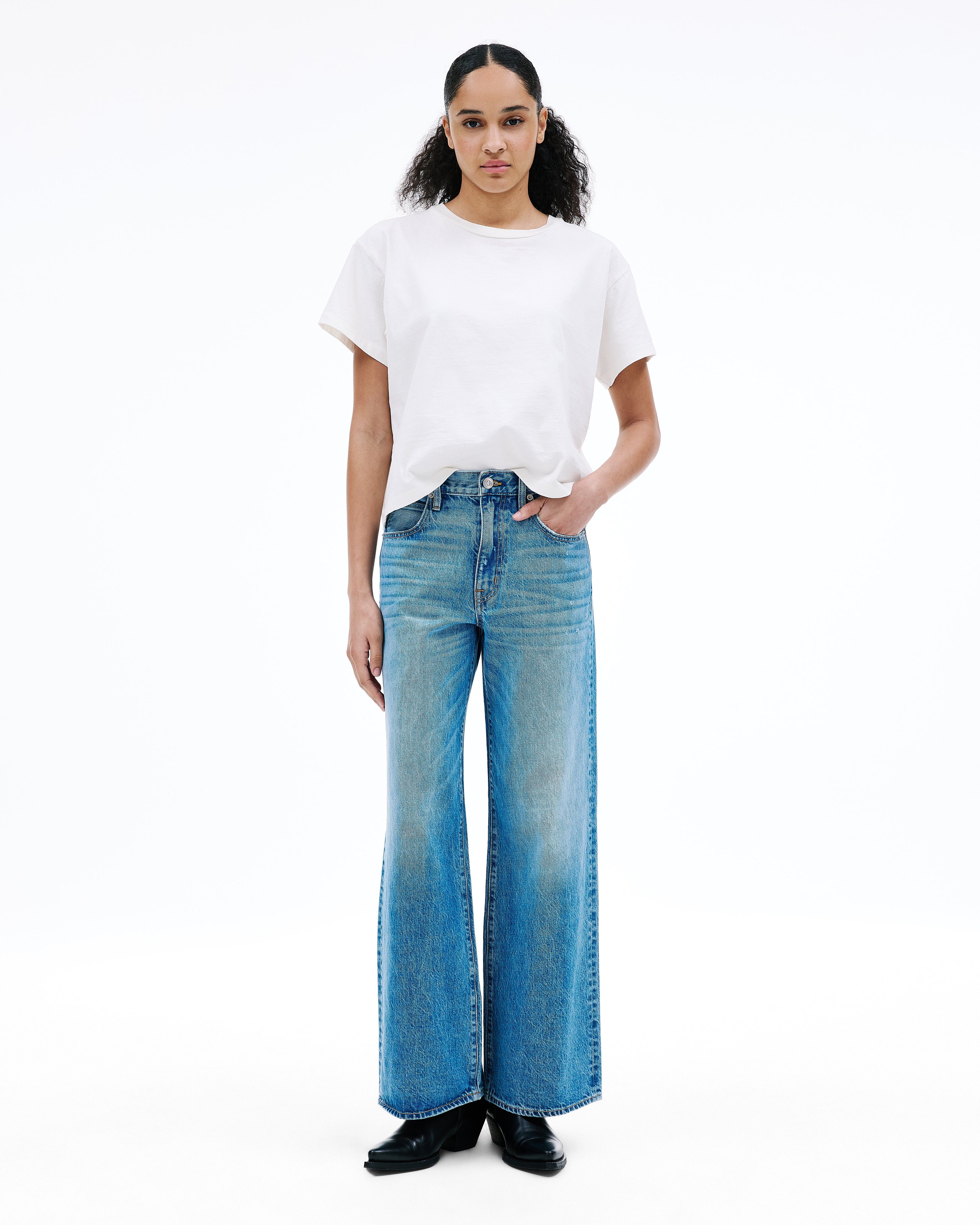 Selena | Diamond In The Rough | Mid Rise | Wide Jean | SLVRLAKE