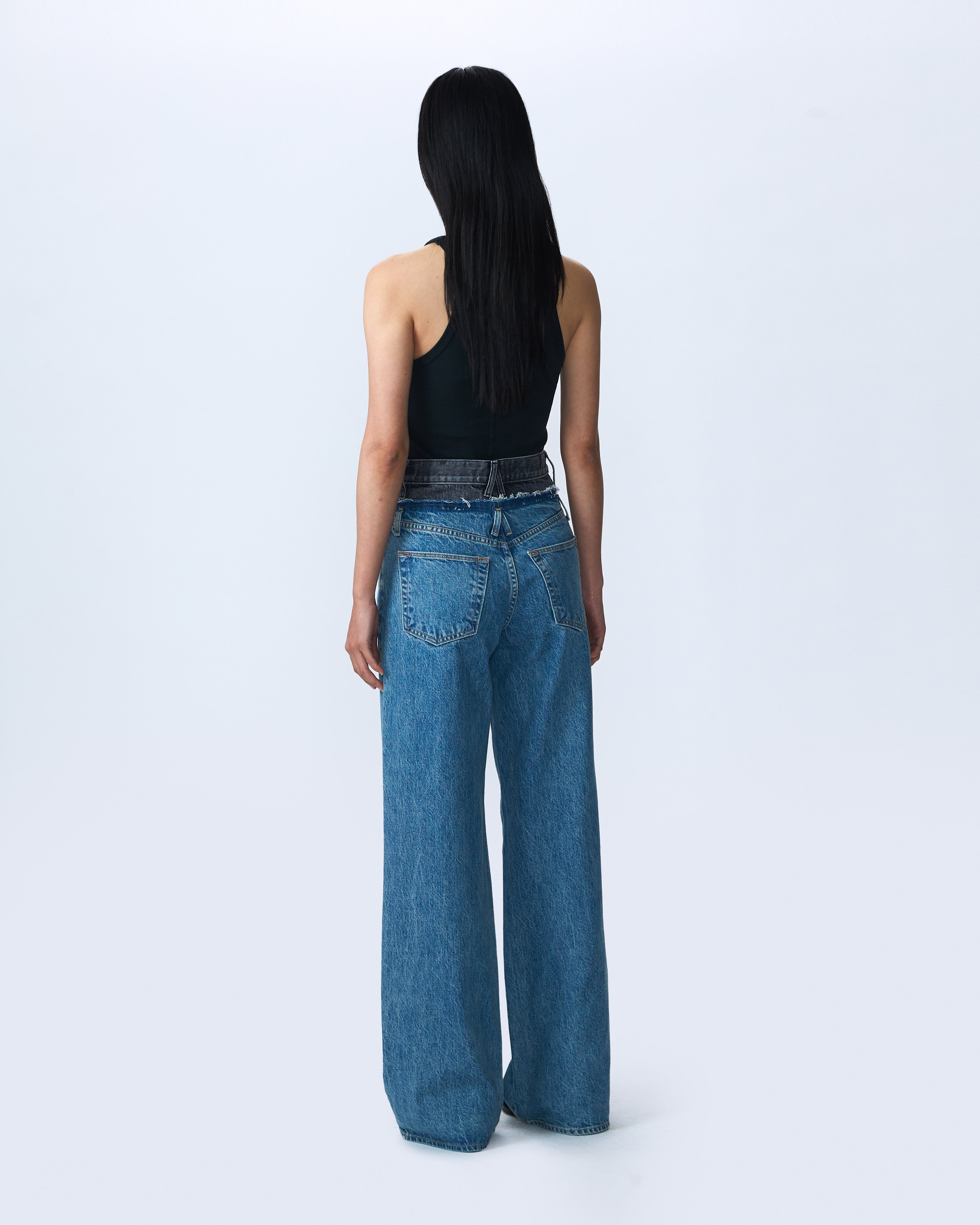 【2plan】Slay Wide Denim 2plan】Slay Wide Denim (2plan/デニム・ジーパン) 91310125