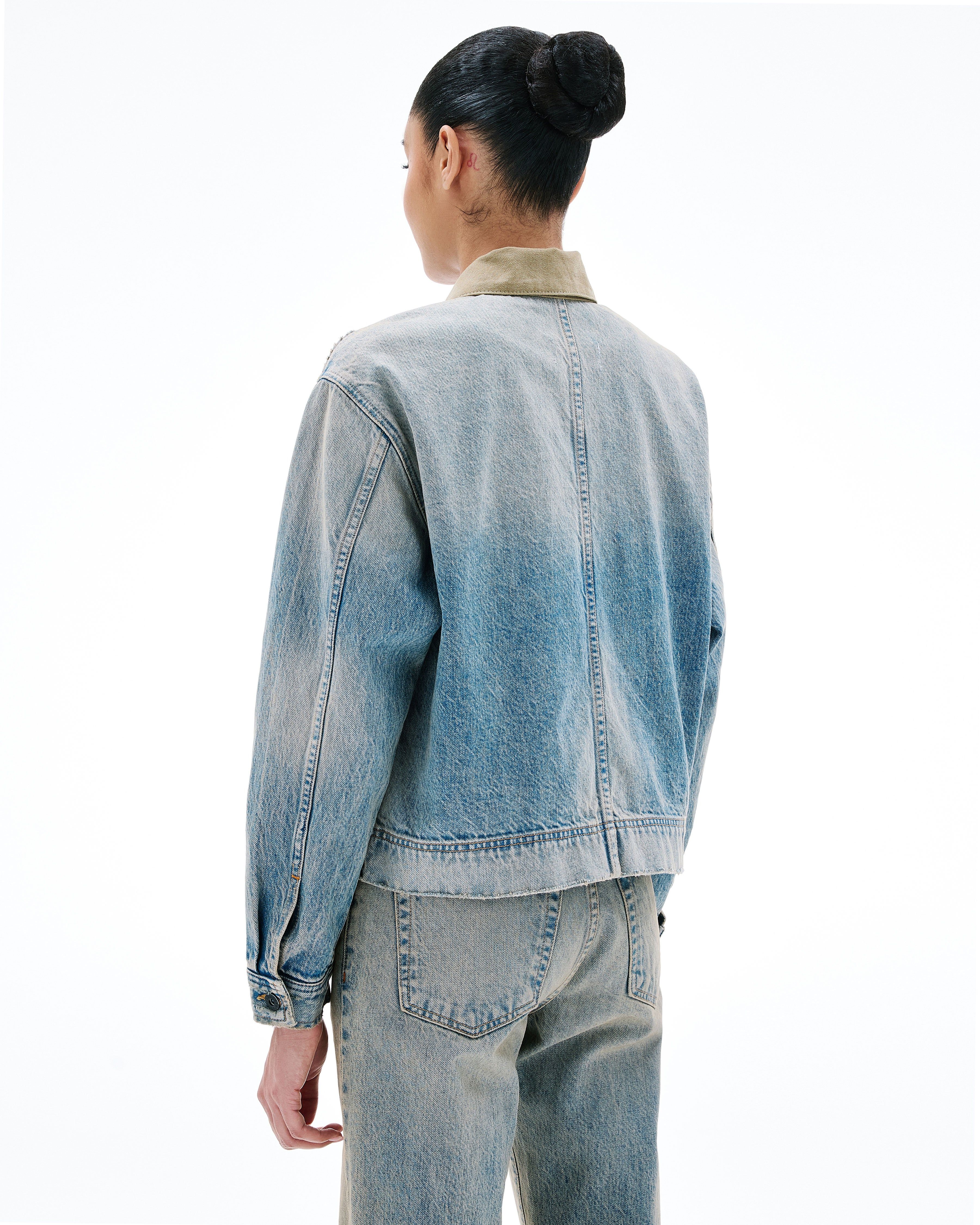 Connor Cropped Worker | East Meets West Jacket | SLVRLAKE
