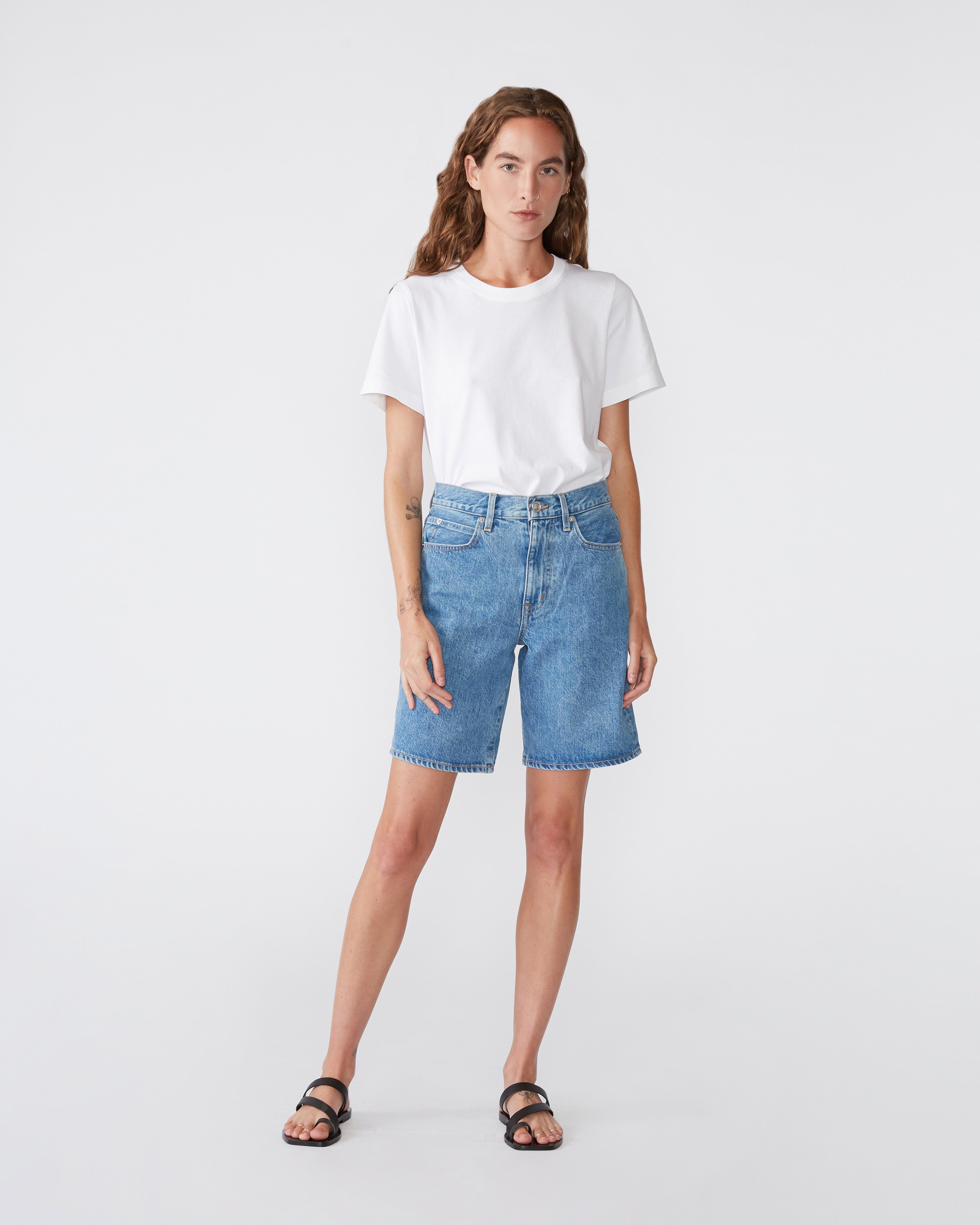 slvrlake denim shorts