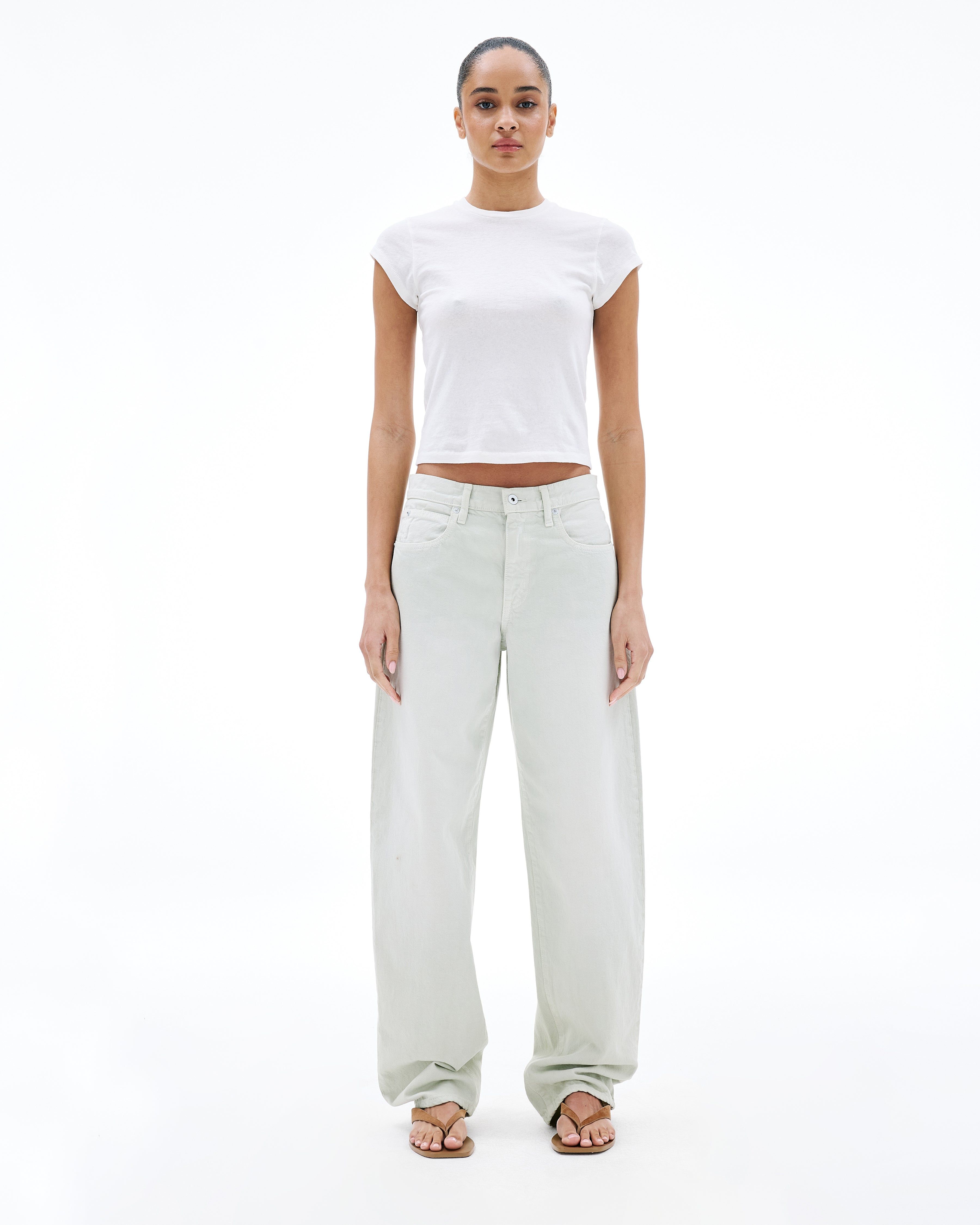 Tess Long | Vintage Aloe | Low Rise | Curve Jean | SLVRLAKE