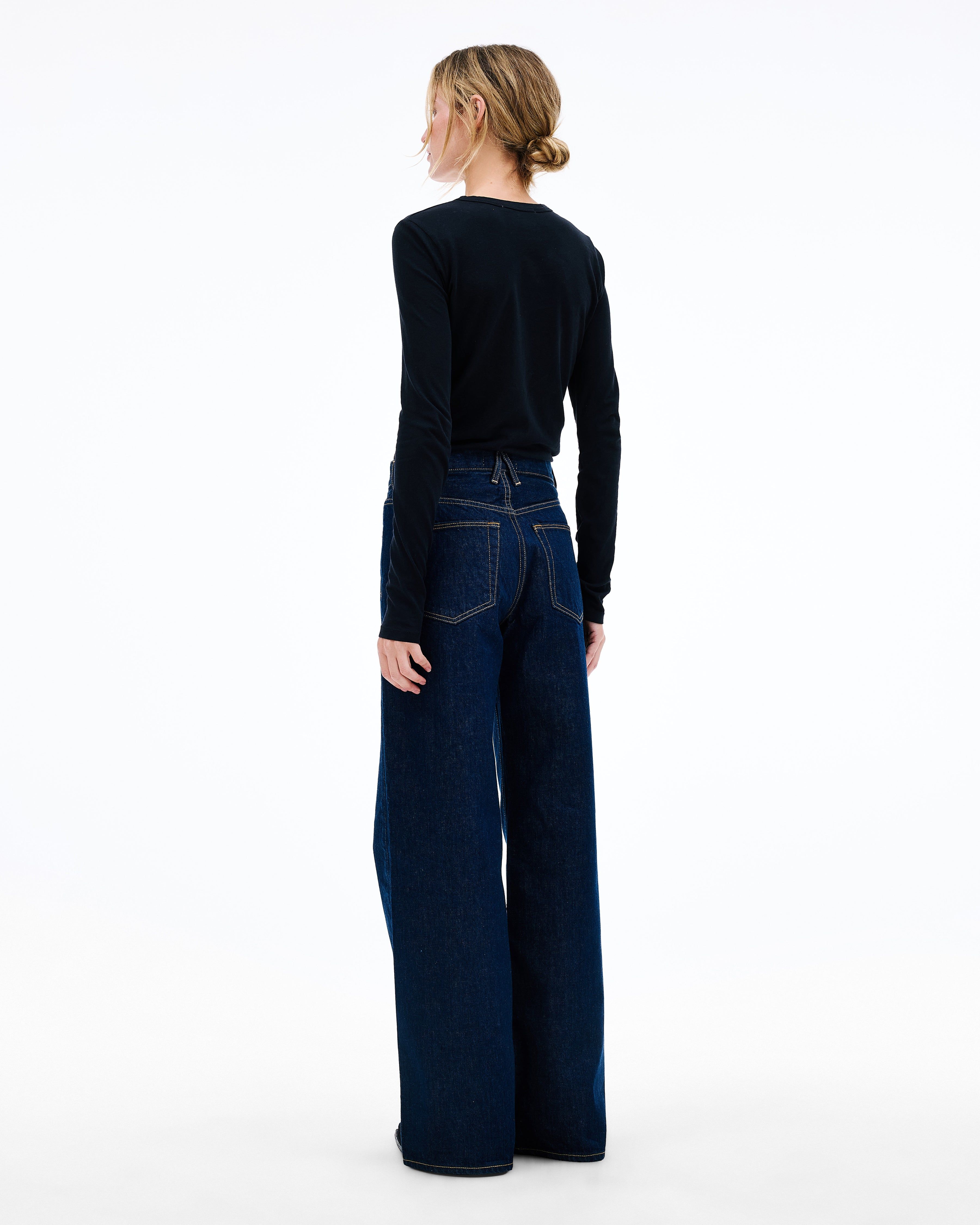 Selena | Midnight Mile | Mid Rise | Wide Jean | SLVRLAKE