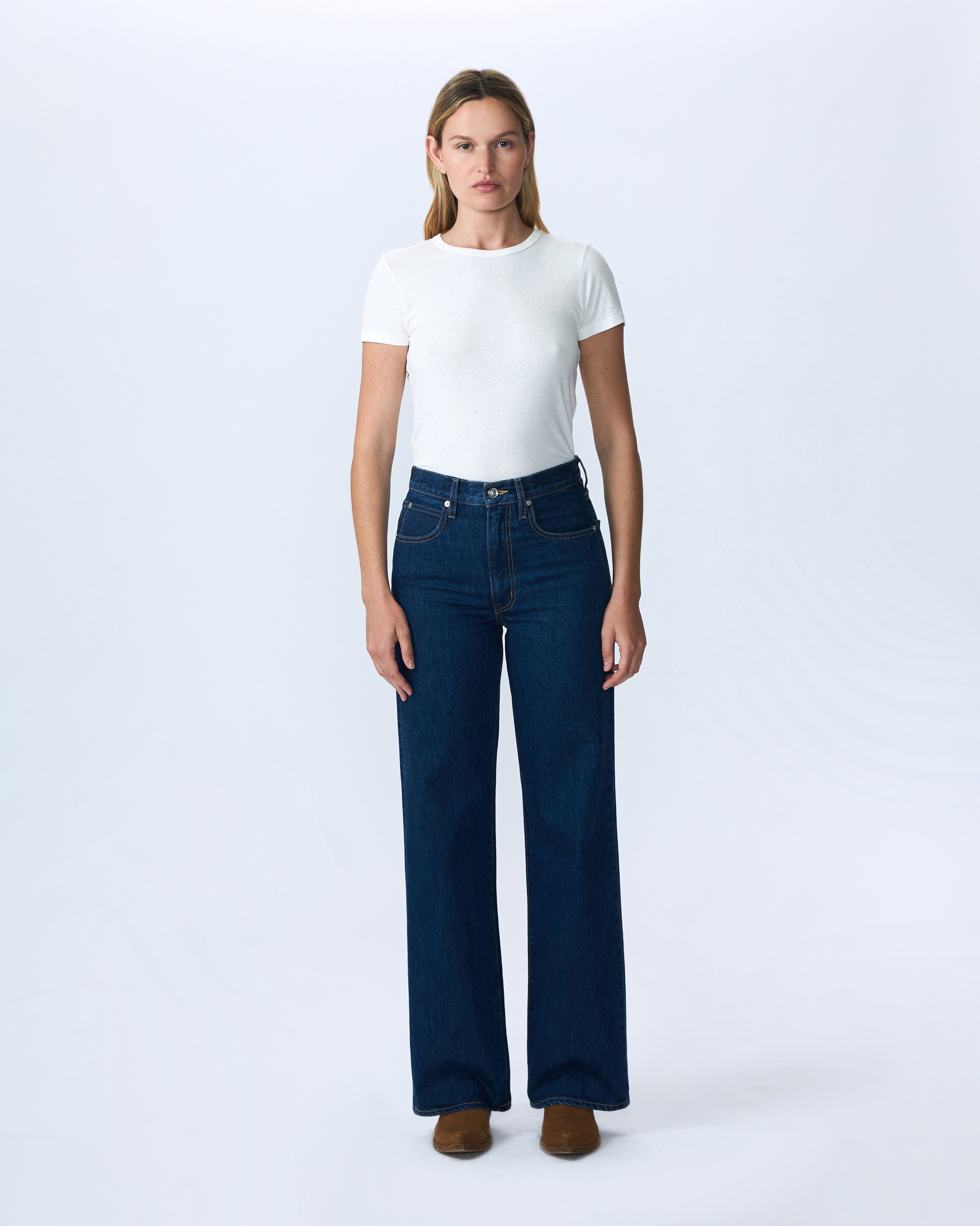 Grace | Evermore | High Rise | Wide Leg Jean | SLVRLAKE