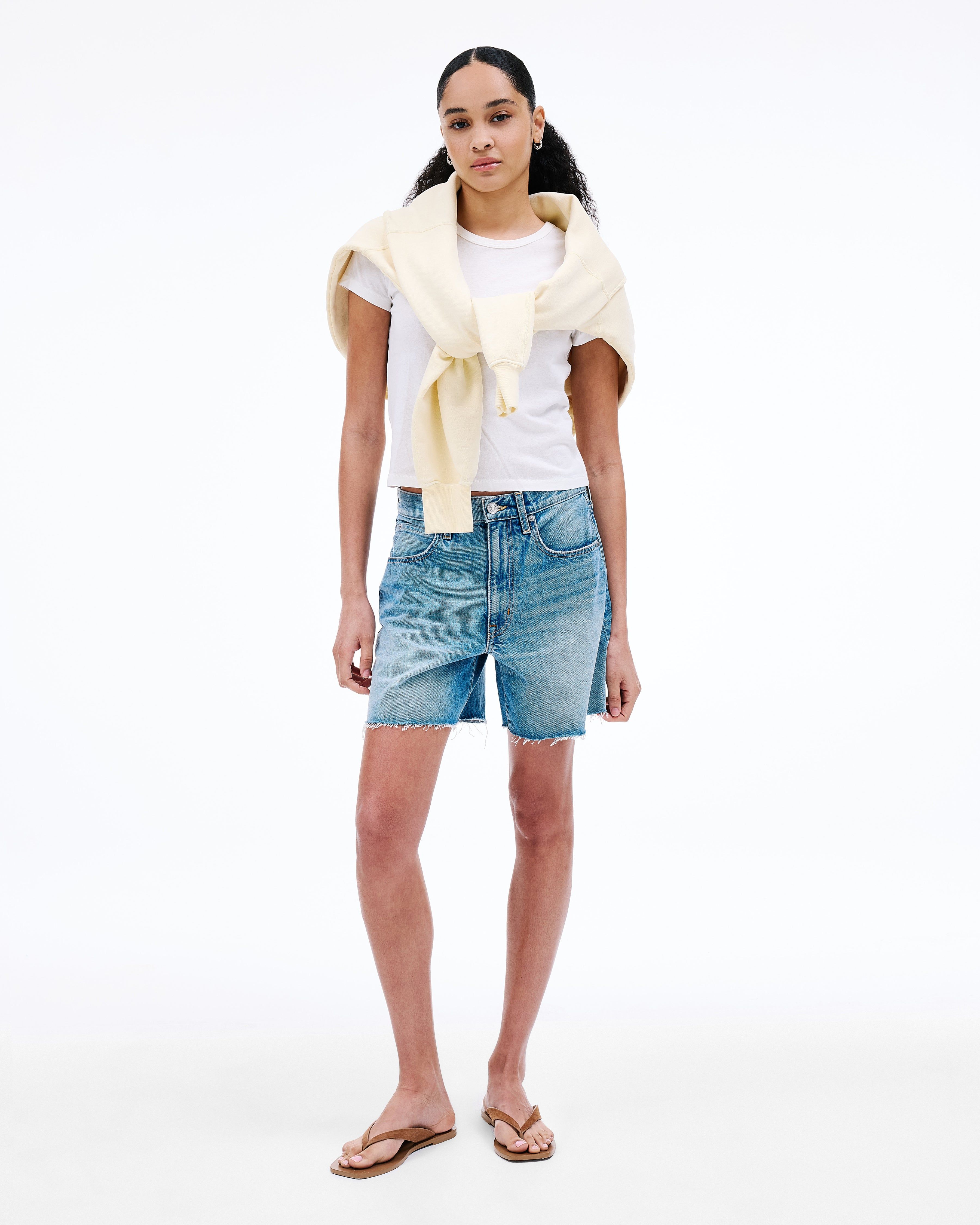 SLVRLAKE Denim シルバーレイク ボーイズデニムショーツ 定価5万程 SLVRLAKE Denim シルバーレイク ボーイズデニムショーツ 定価5万