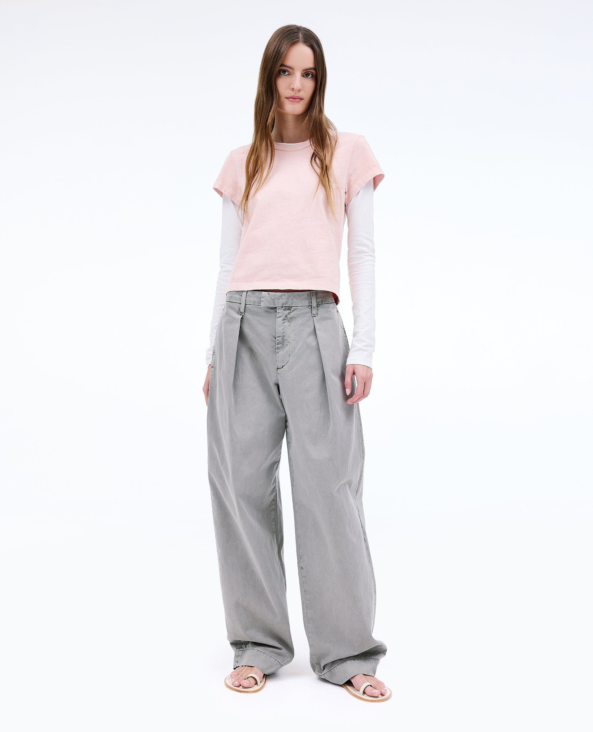 【関税込み】SLVRLAKE ホワイト Paloma Seam ジーンズ Paloma Seam Pant | Natural White | Mid Rise | Curve Jean