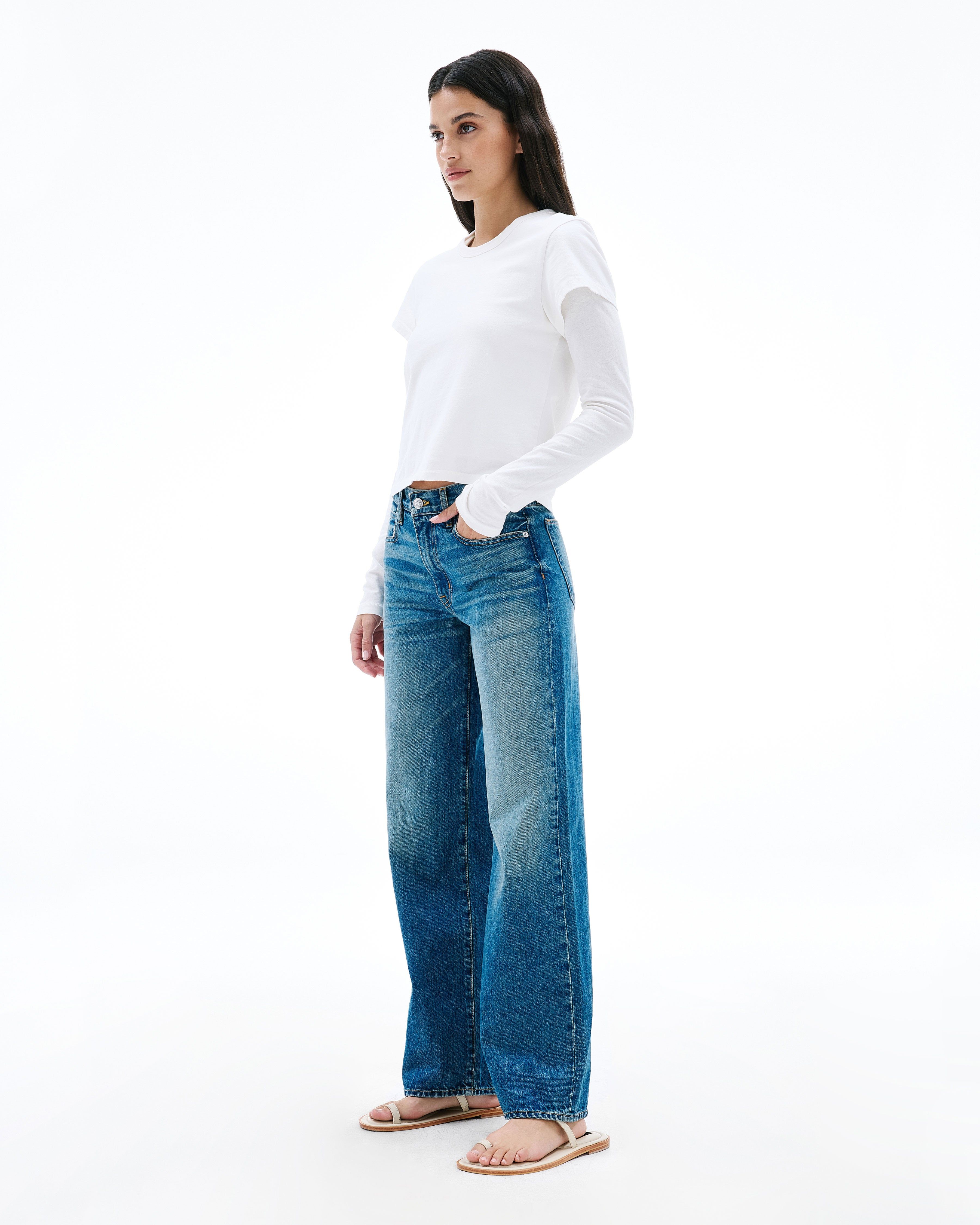 Jazmine | Troubled Mind | Mid Rise | Wide Jean | SLVRLAKE