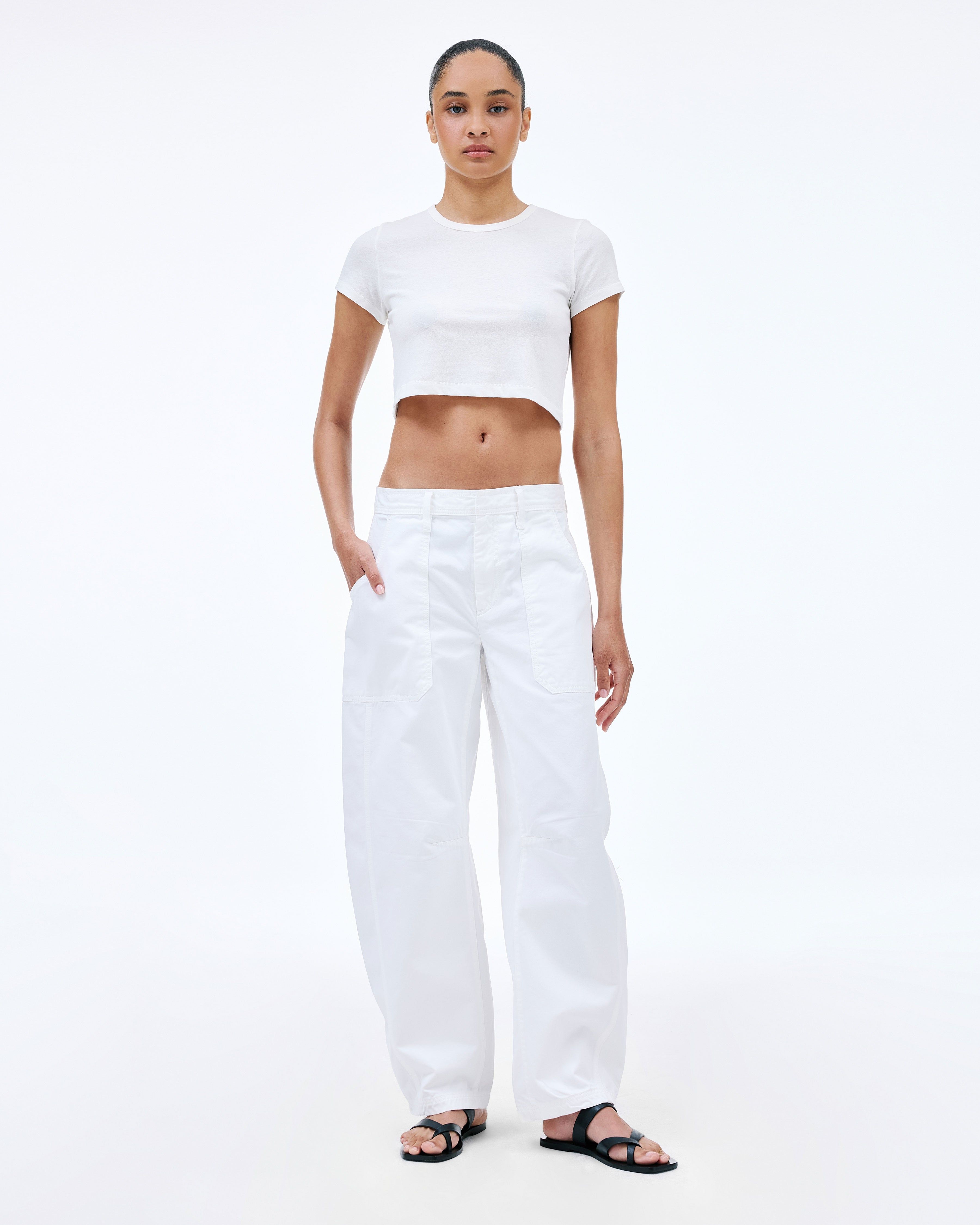 Rookie | White | Pant | SLVRLAKE