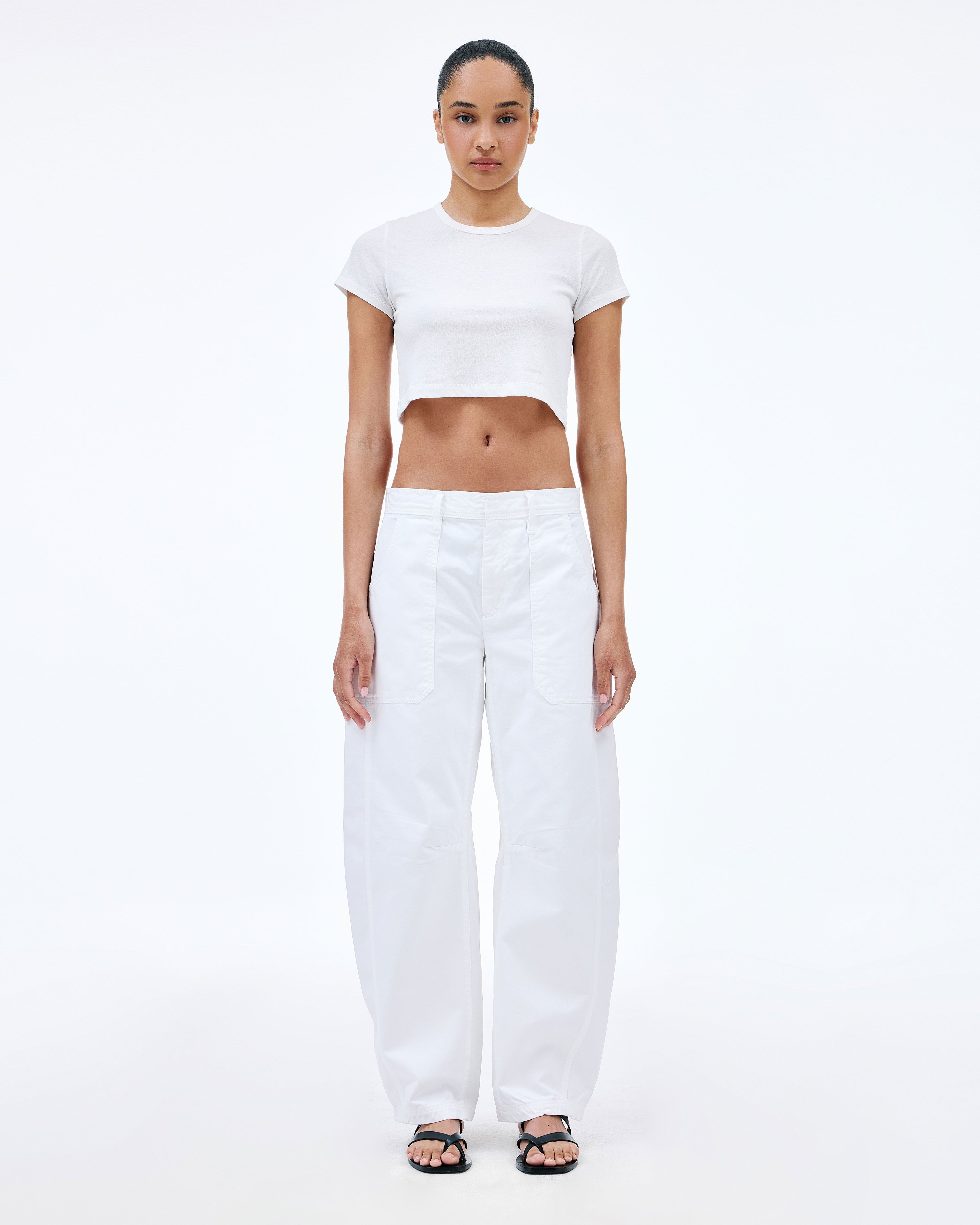 Rookie | White | Pant | SLVRLAKE