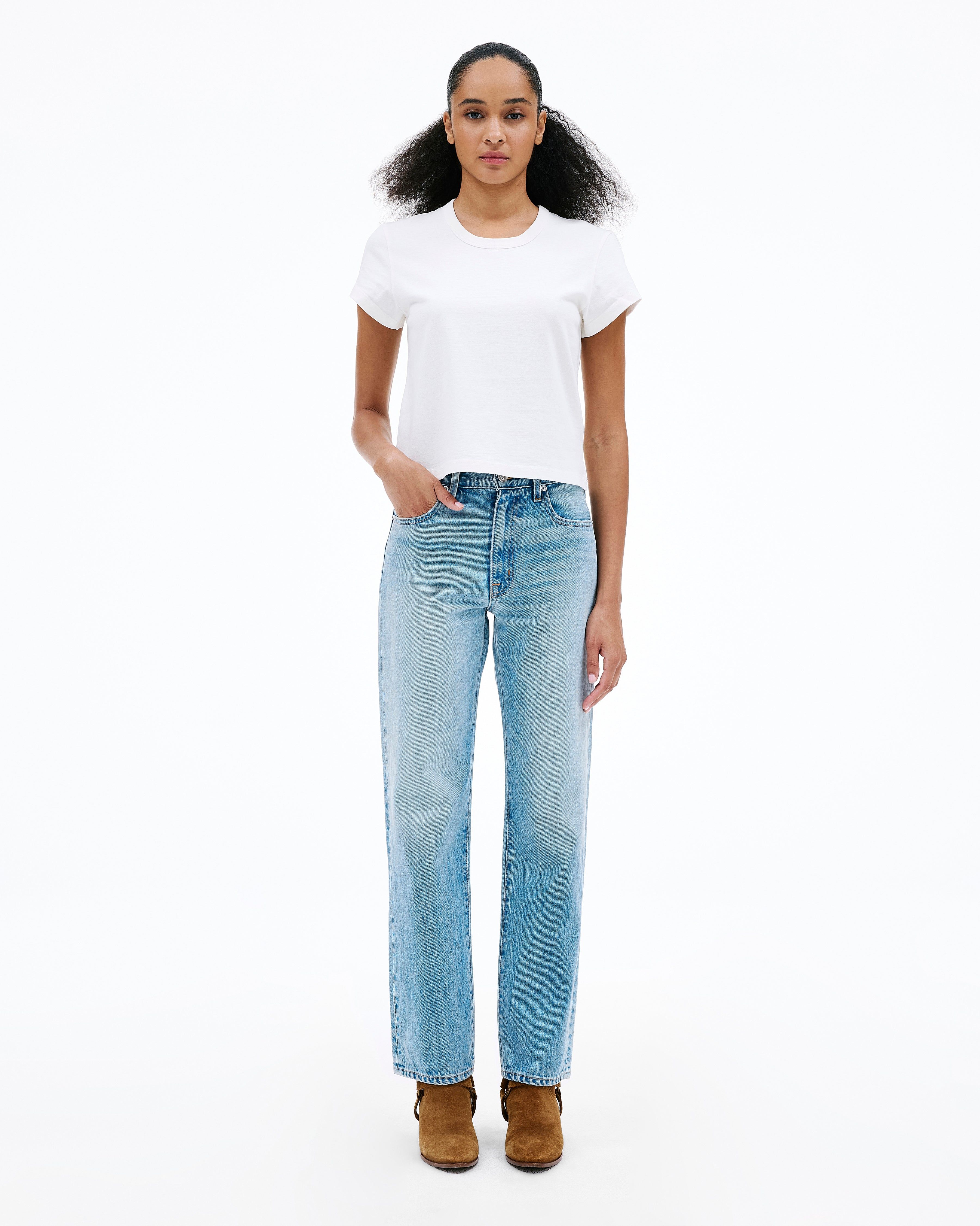 Kendra | Back To Zero | High Rise | Straight Jean | SLVRLAKE