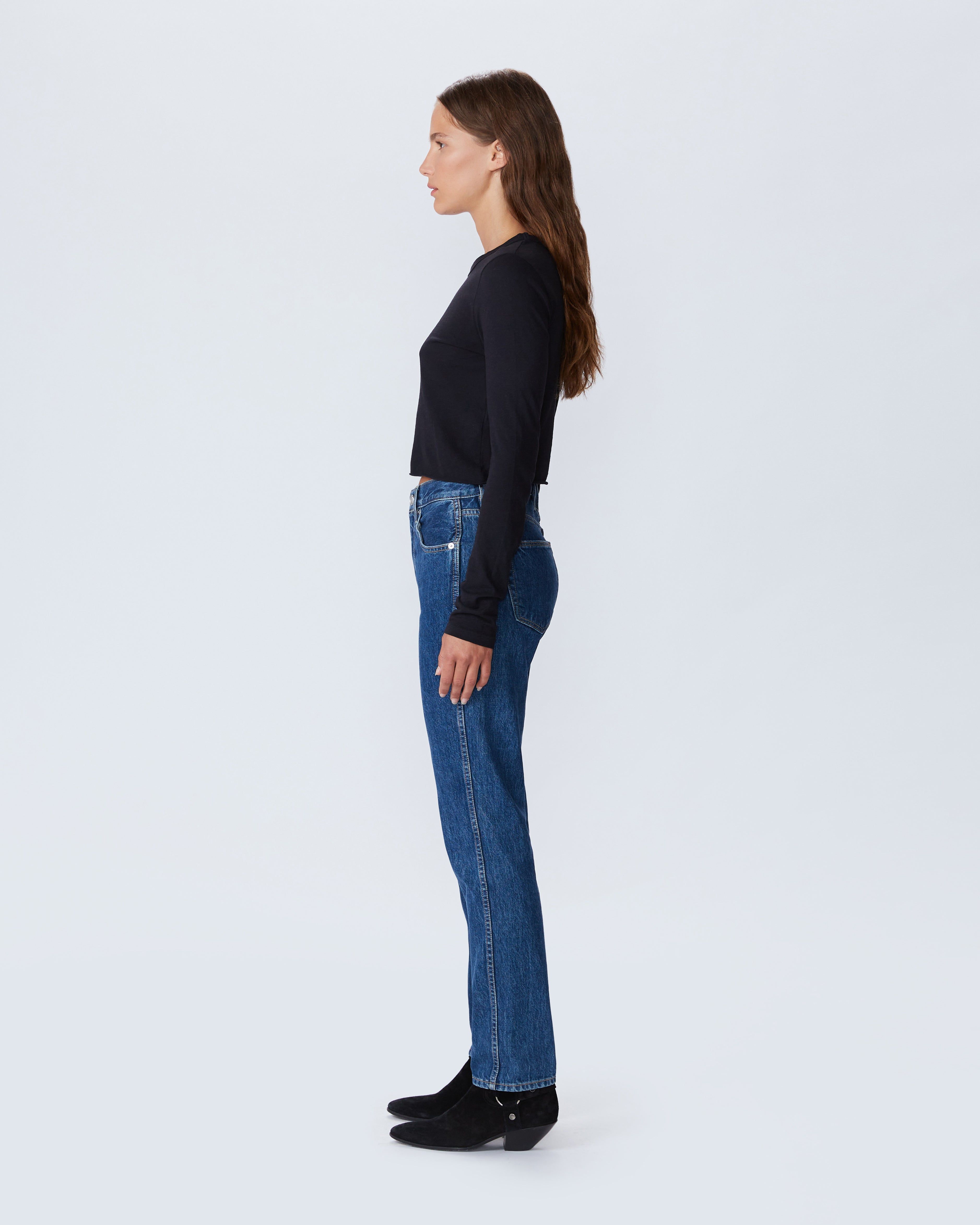 【関税込み】SLVRLAKE ブルー Virginia スリムジーンズ SLVRLAKE Virginia Slim Jeans | Shopbop