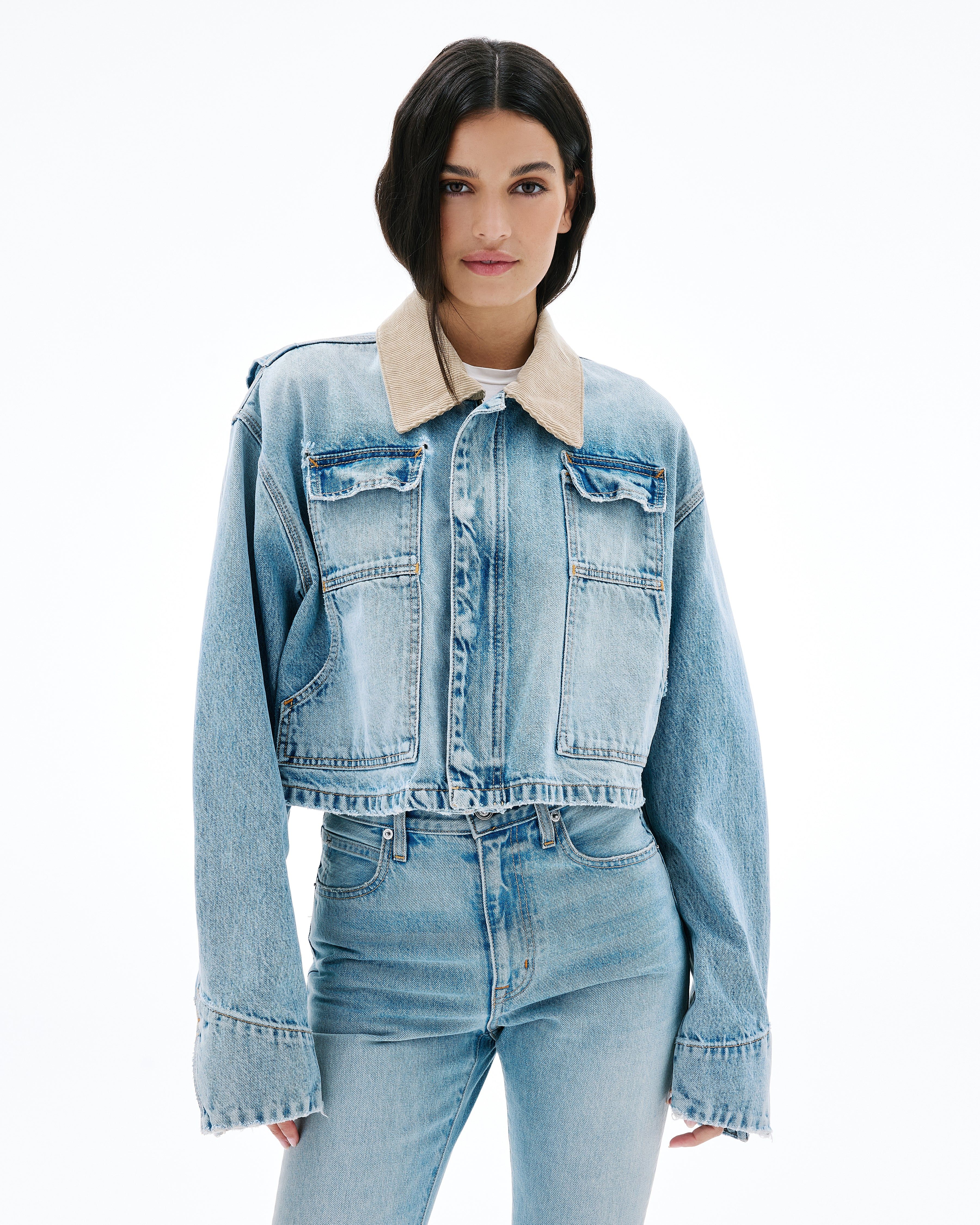 Connor Cropped Worker | East Meets West Jacket | SLVRLAKE