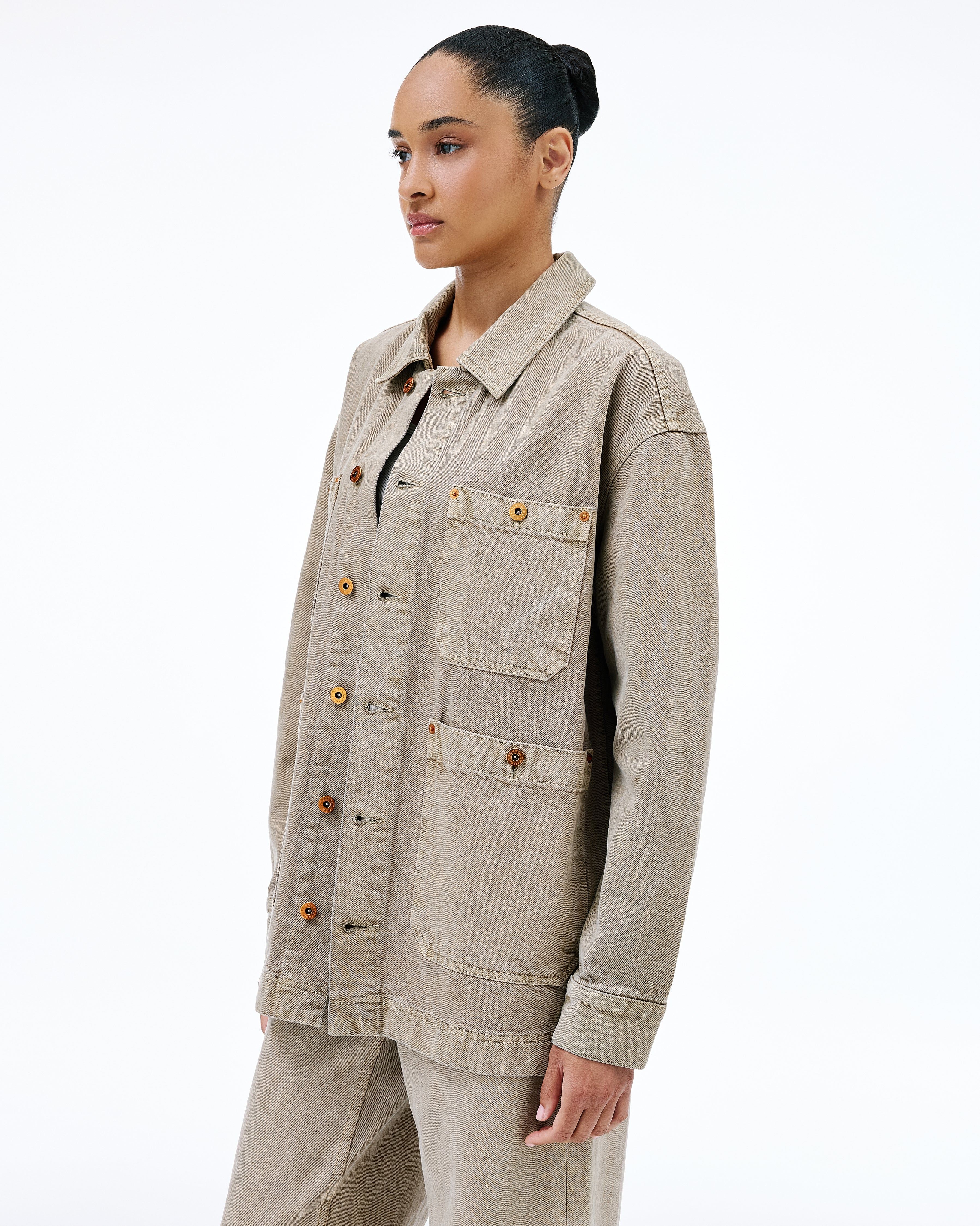 Connor Cropped Worker | East Meets West Jacket | SLVRLAKE