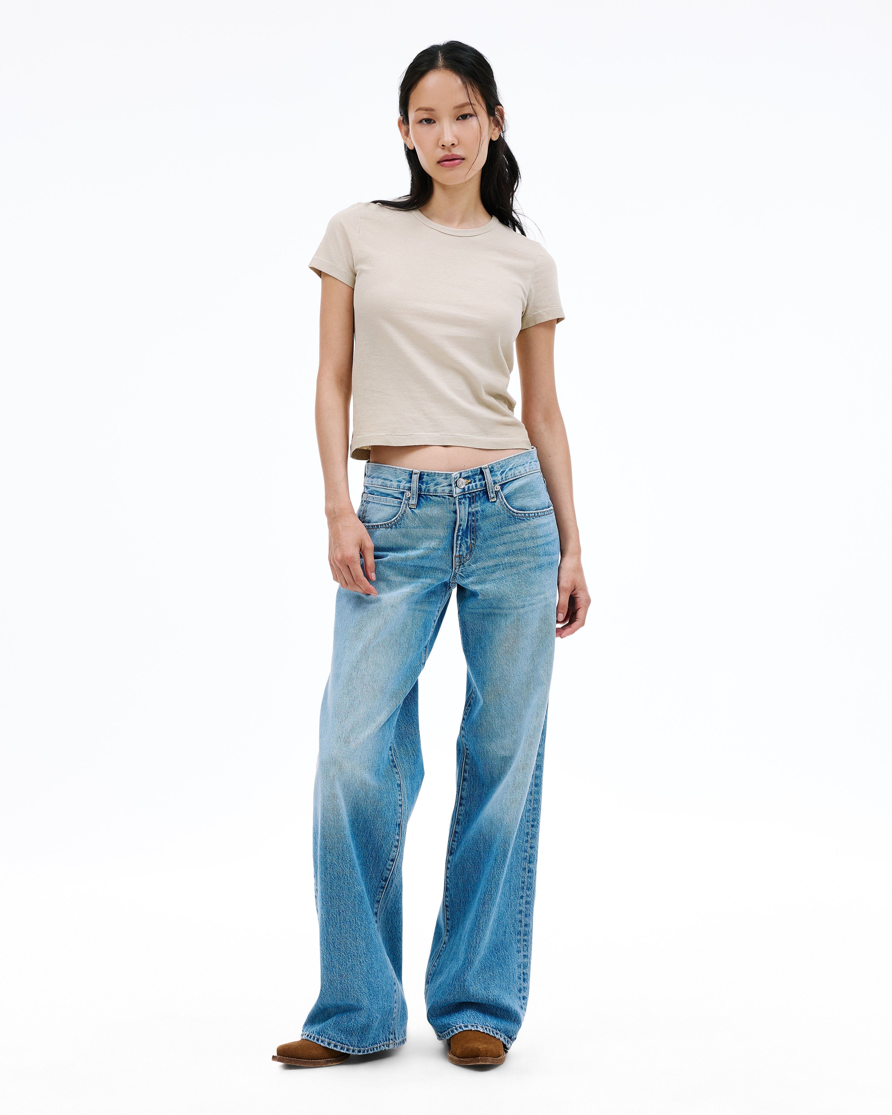 【関税込み】SLVRLAKE ブルー Virginia スリムジーンズ SLVRLAKE Virginia Slim Jeans | Shopbop