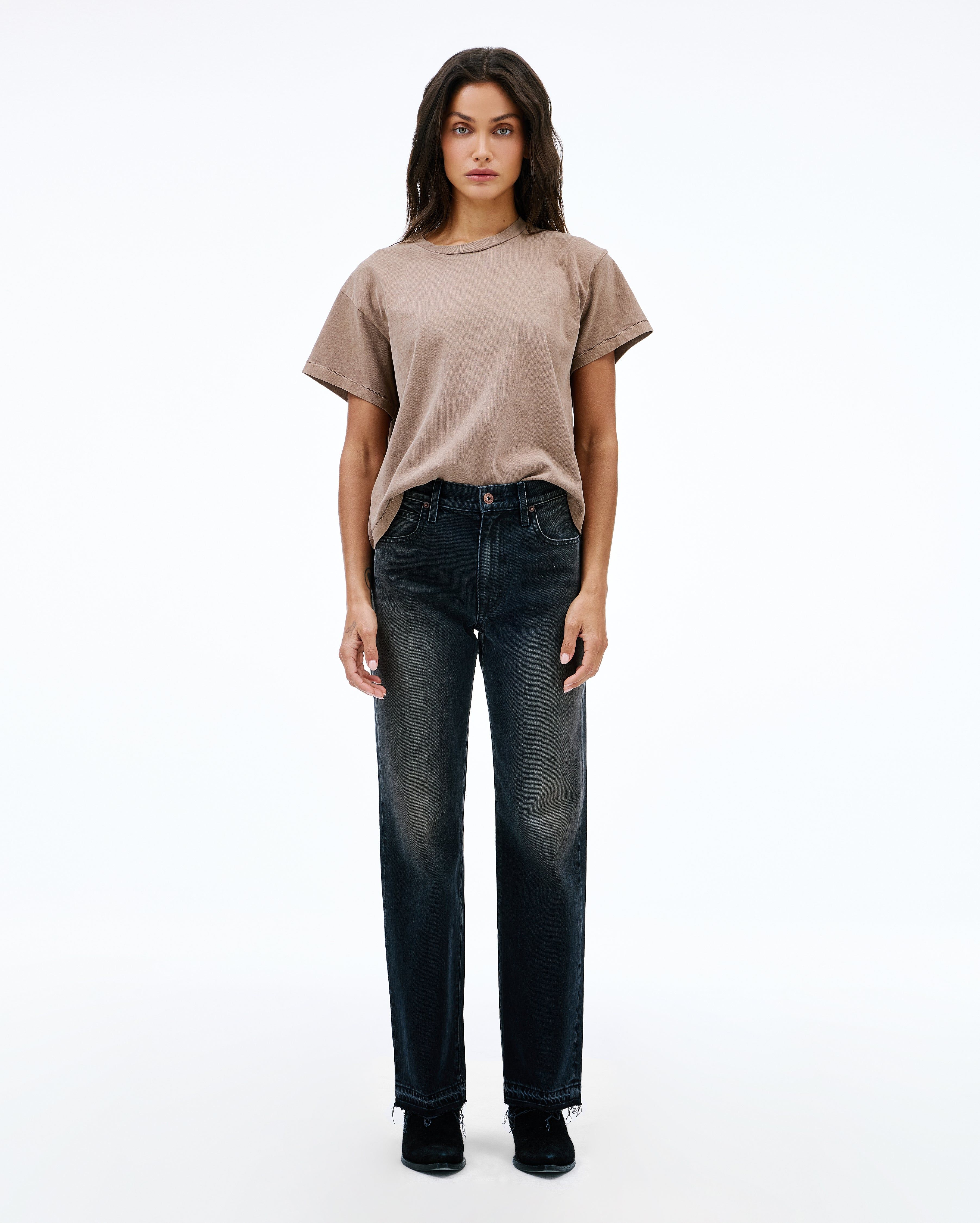 Kendra | Wont Let You Down | High Rise | Straight Jean | SLVRLAKE Kendra | Wont Let You Down | High Rise | Straight Jean | SLVRLAKE