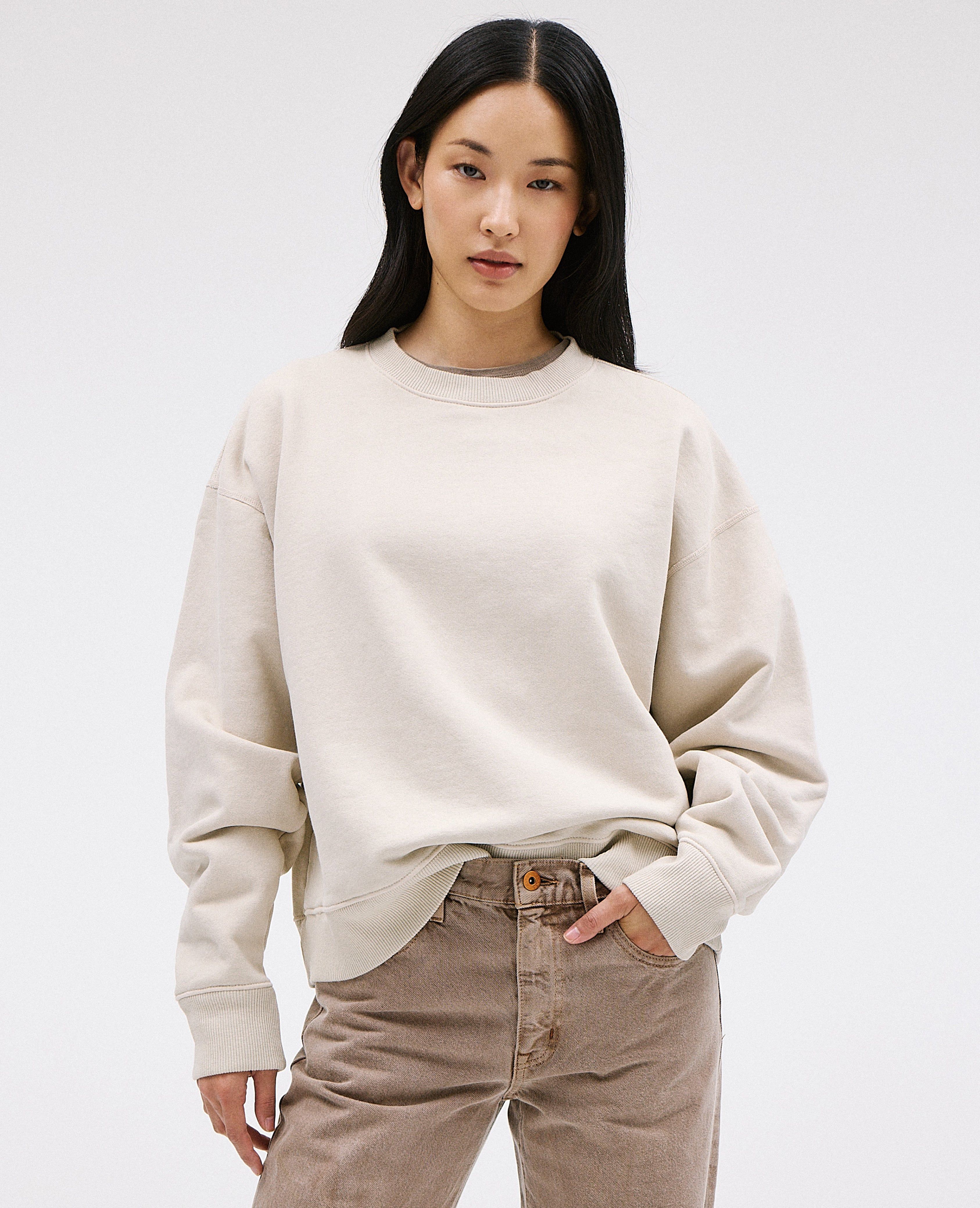 新品 Relaxed SLVRLAKE | Stone | Crewneck トップス
