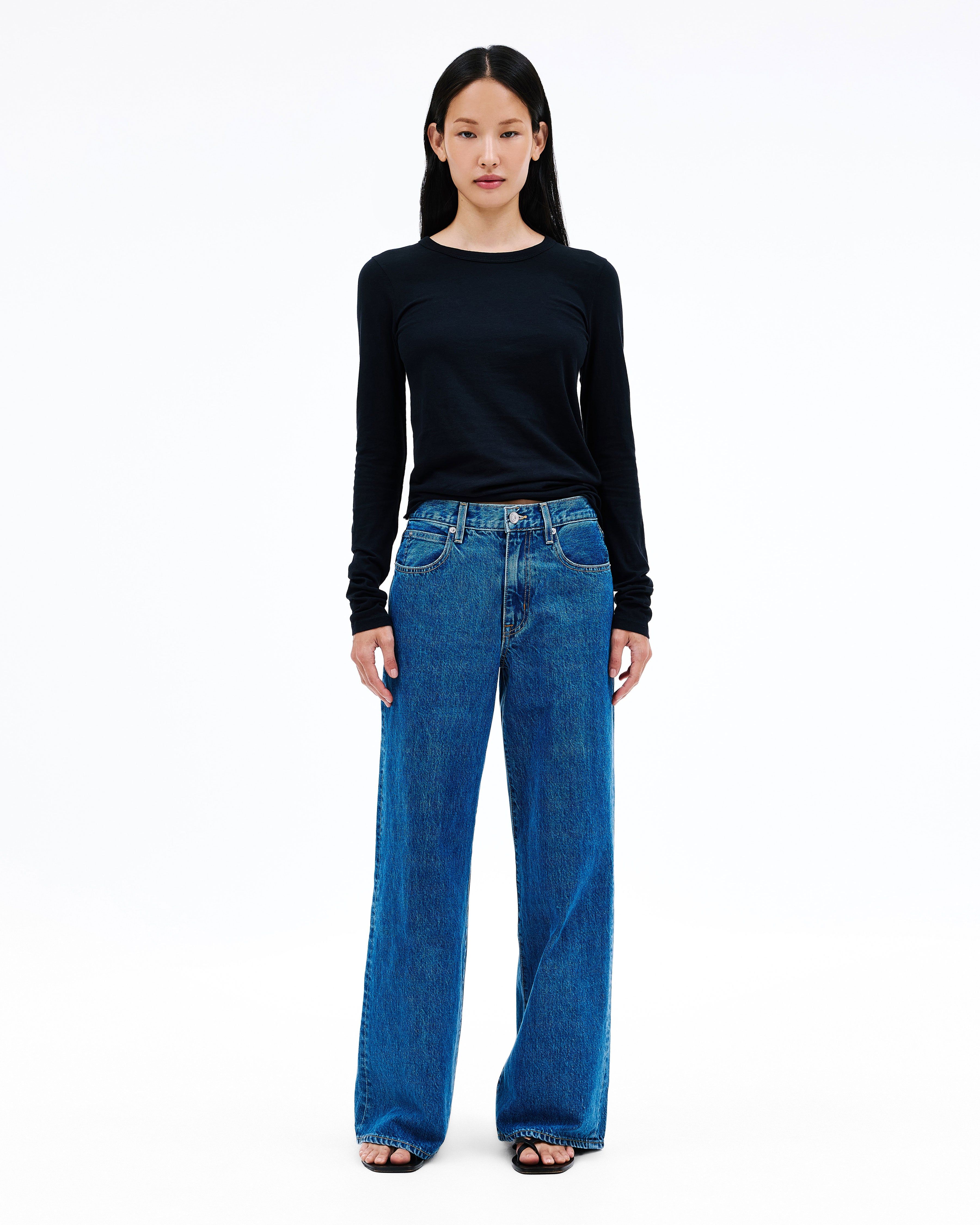 Selena | Atlantic City | Mid Rise | Wide Jean | SLVRLAKE