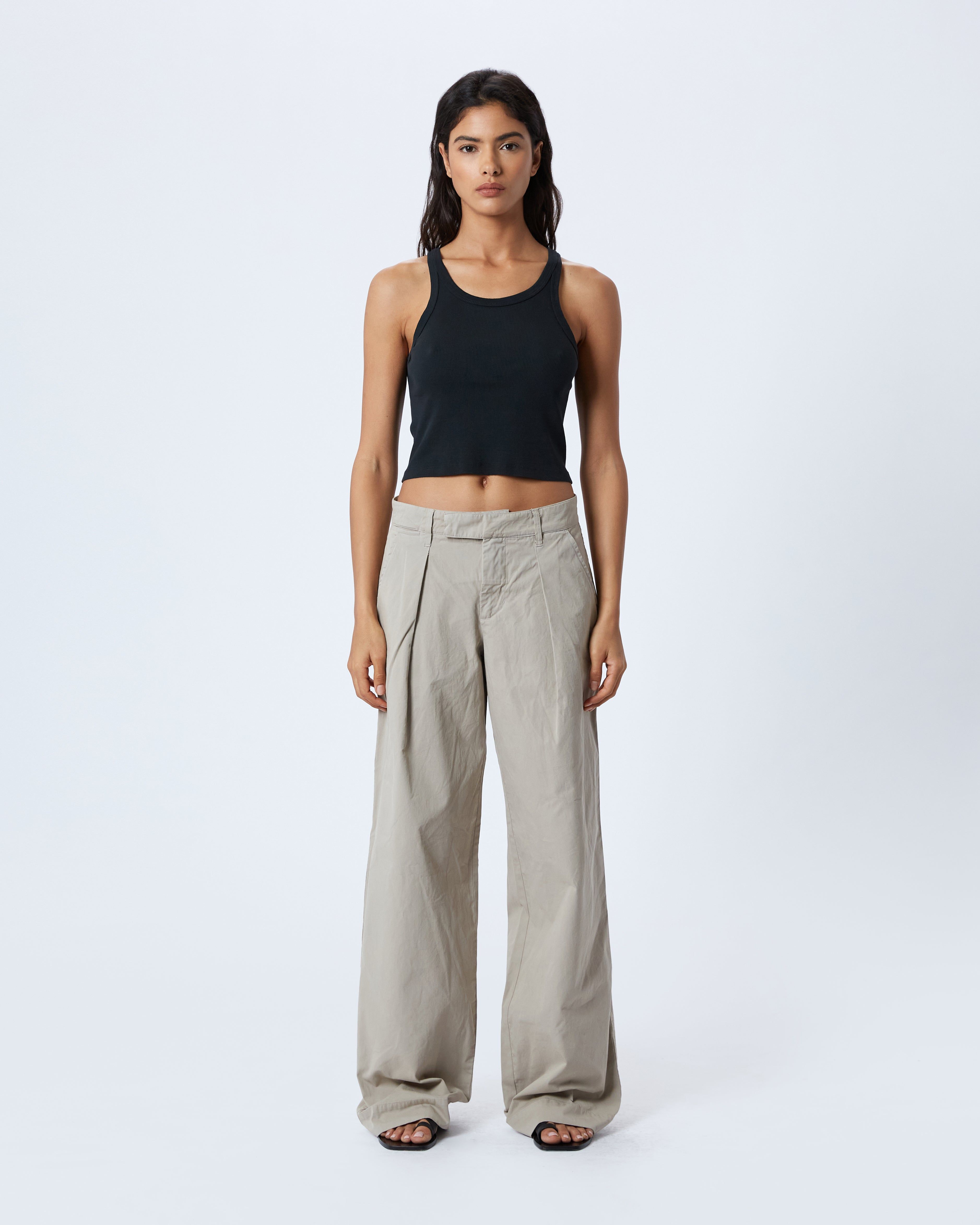 Lola Pant | Khaki | Pant | SLVRLAKE