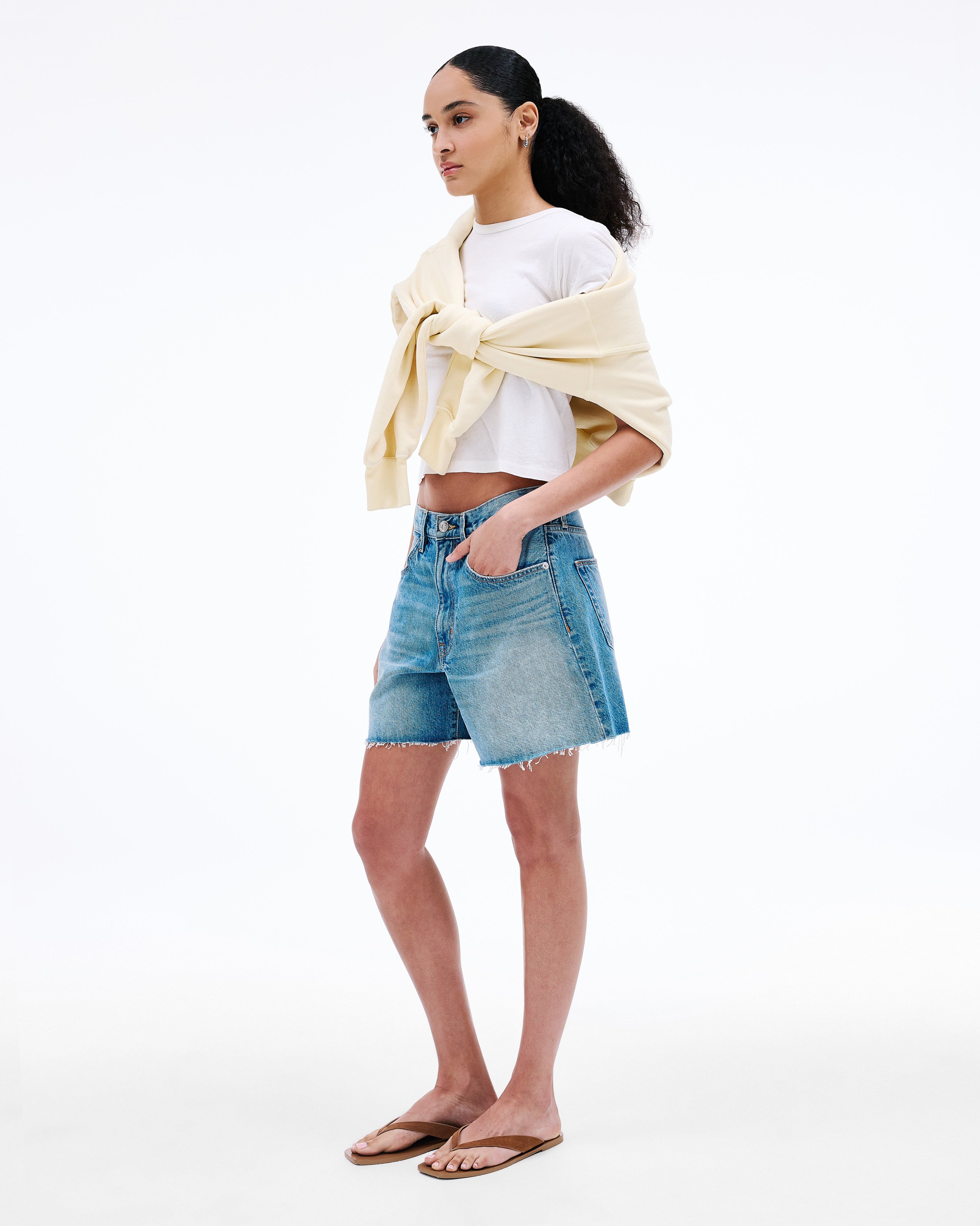 Walker Short | Sweet Memory | Rigid Denim Short | SLVRLAKE