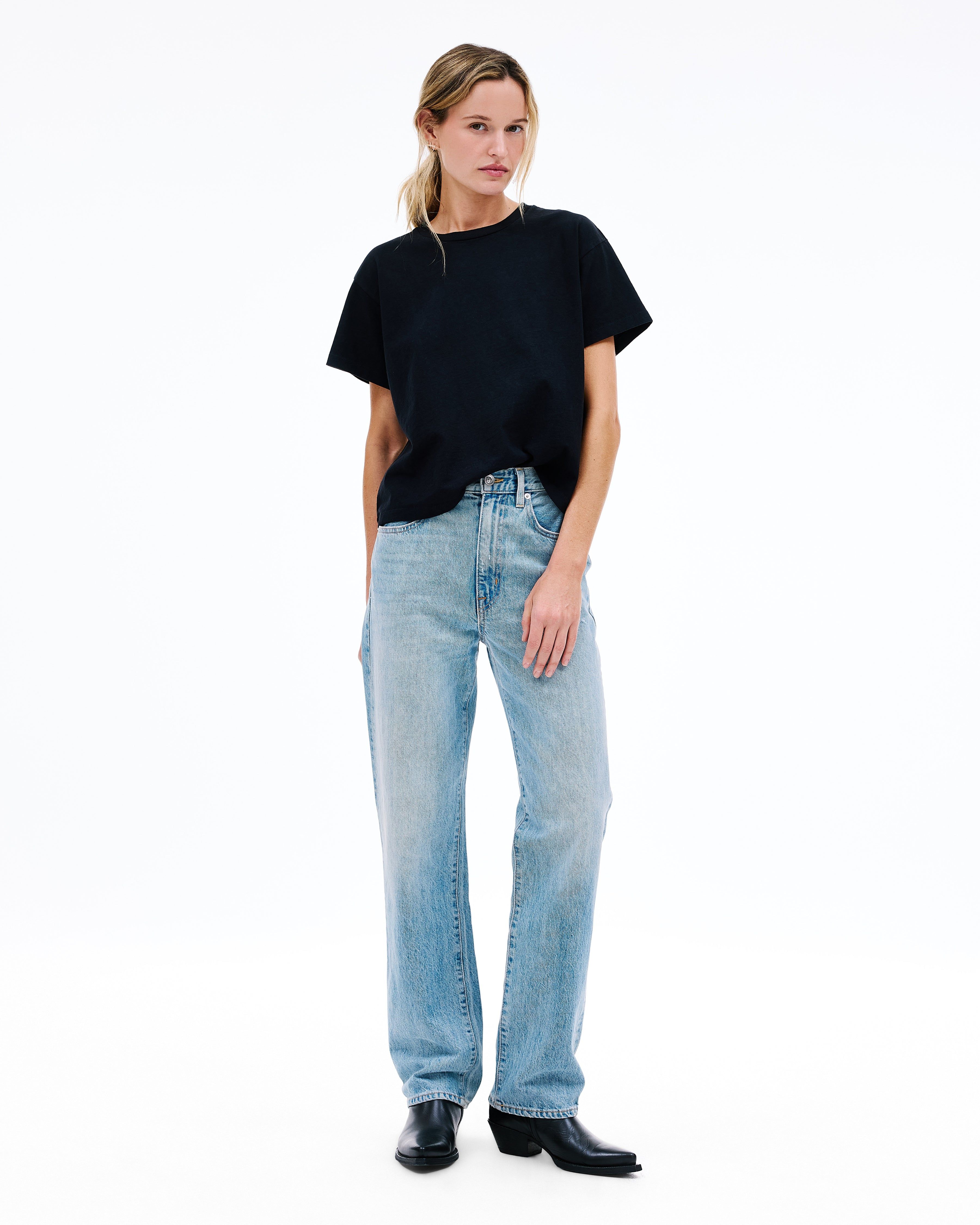 【関税込み】SLVRLAKE ブルー London ジーンズ SLVRLAKE London Jean | Shopbop
