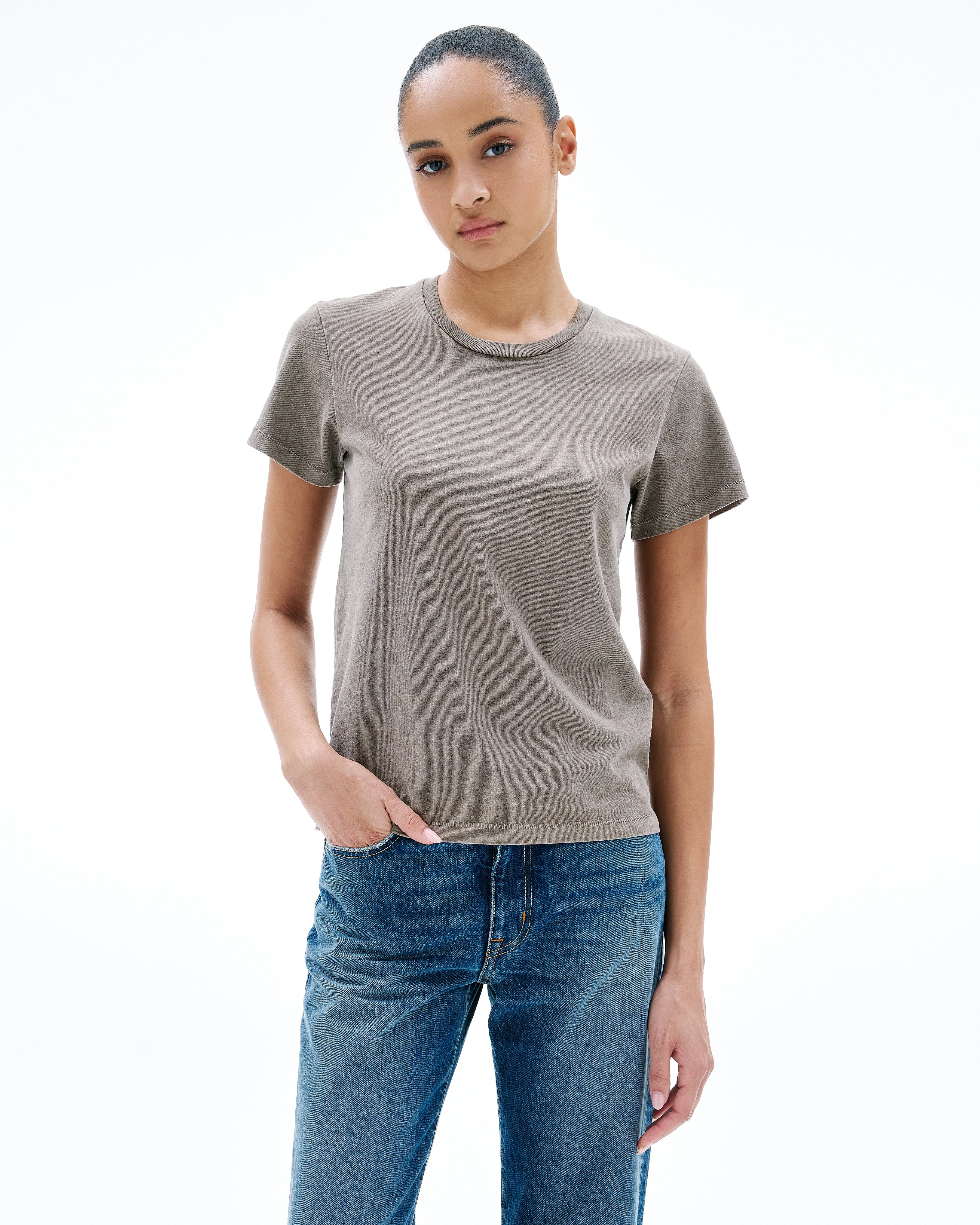 SLVRLAKE/シルバーレイク　 BOY TEE CHARRED Boy Tee | Charred Oak | SLVRLAKE
