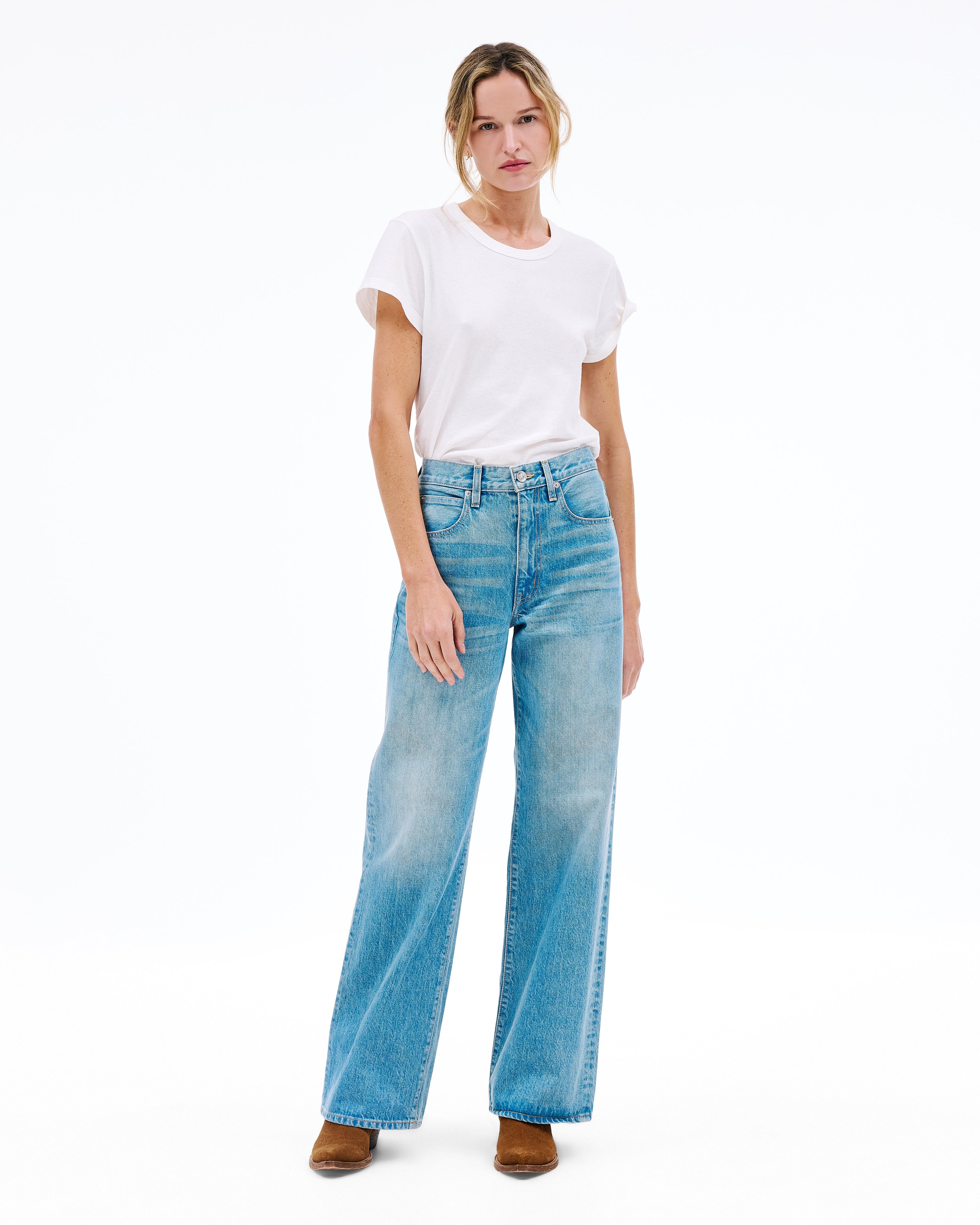 【関税込み】SLVRLAKE ブルー Baggy Grace デニムショートパンツ SLVRLAKE Blue Baggy Grace Denim Shorts | REVERSIBLE