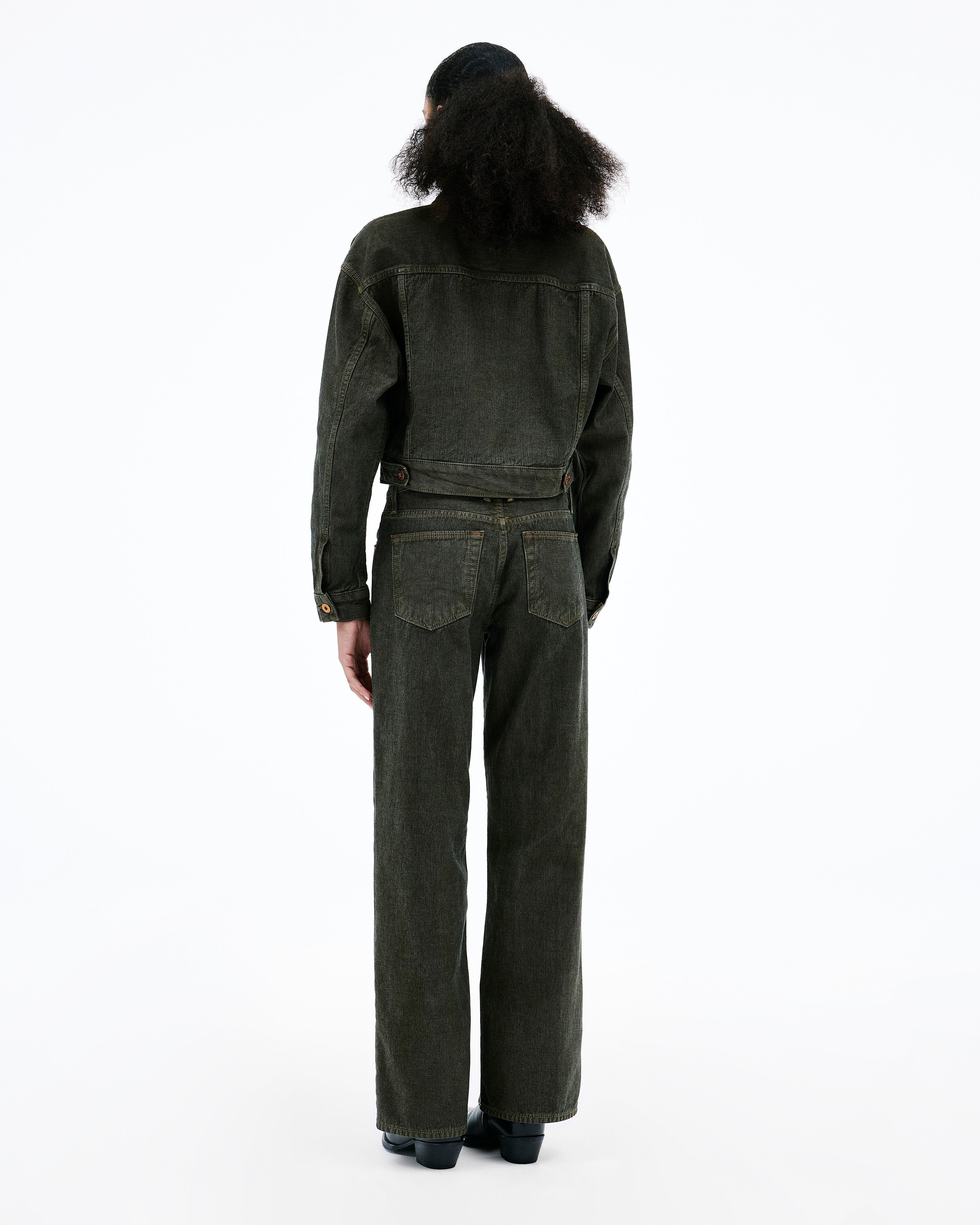 Jazmine | Blackwood Forest | Mid Rise | Wide Jean | SLVRLAKE