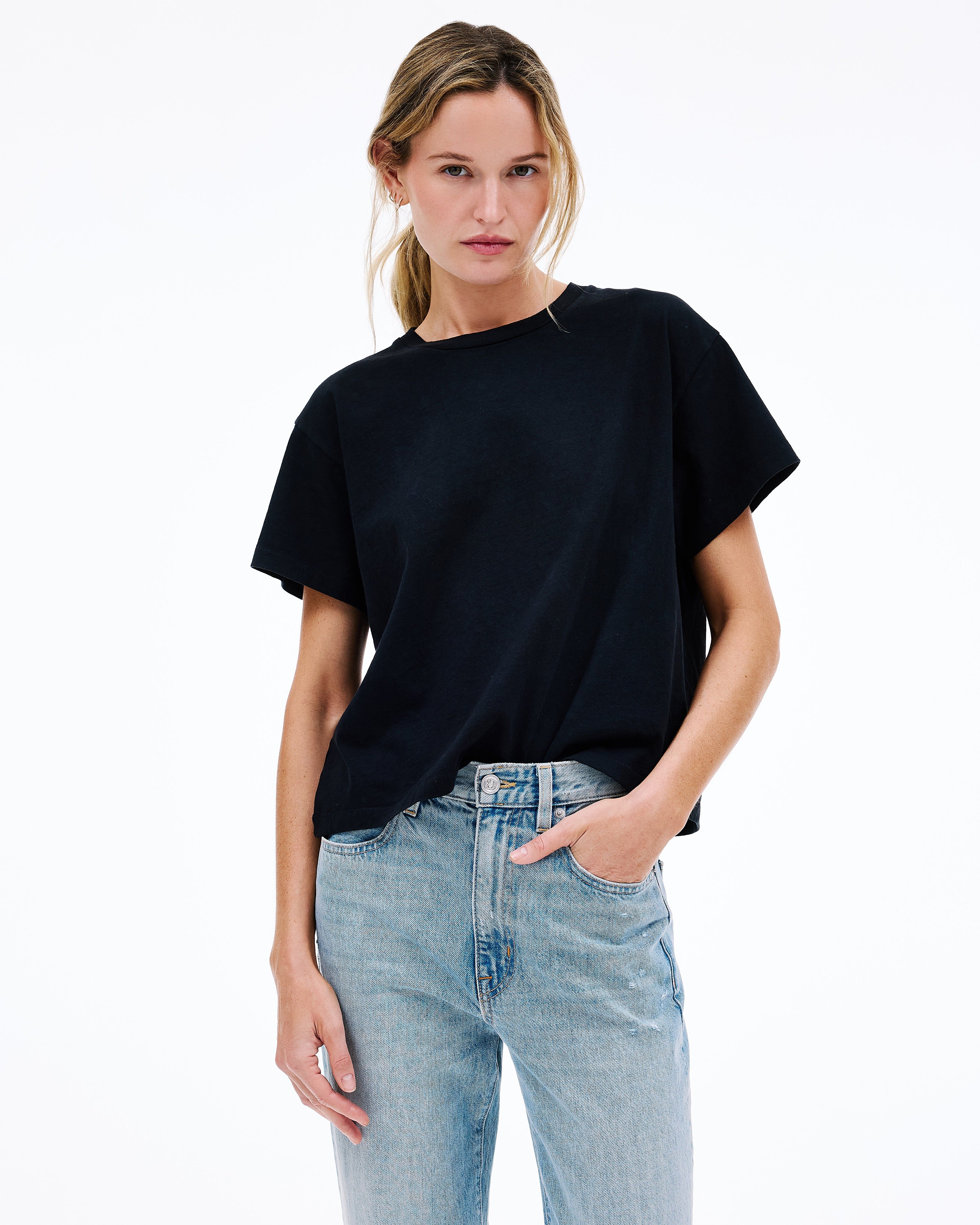 Baby Tee | Raven | SLVRLAKE