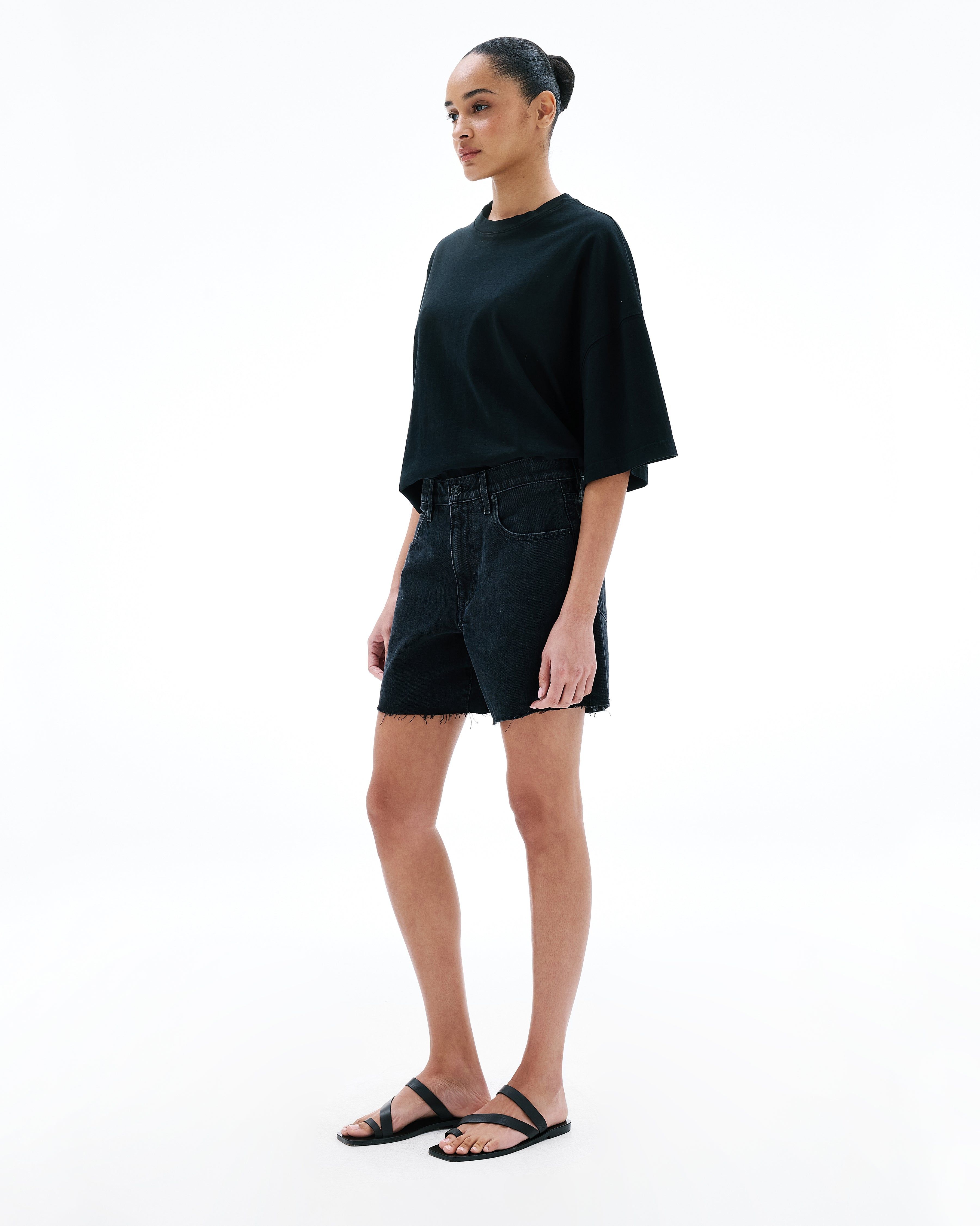 Sienna | Shadow Ridge | Rigid Denim Short | SLVRLAKE