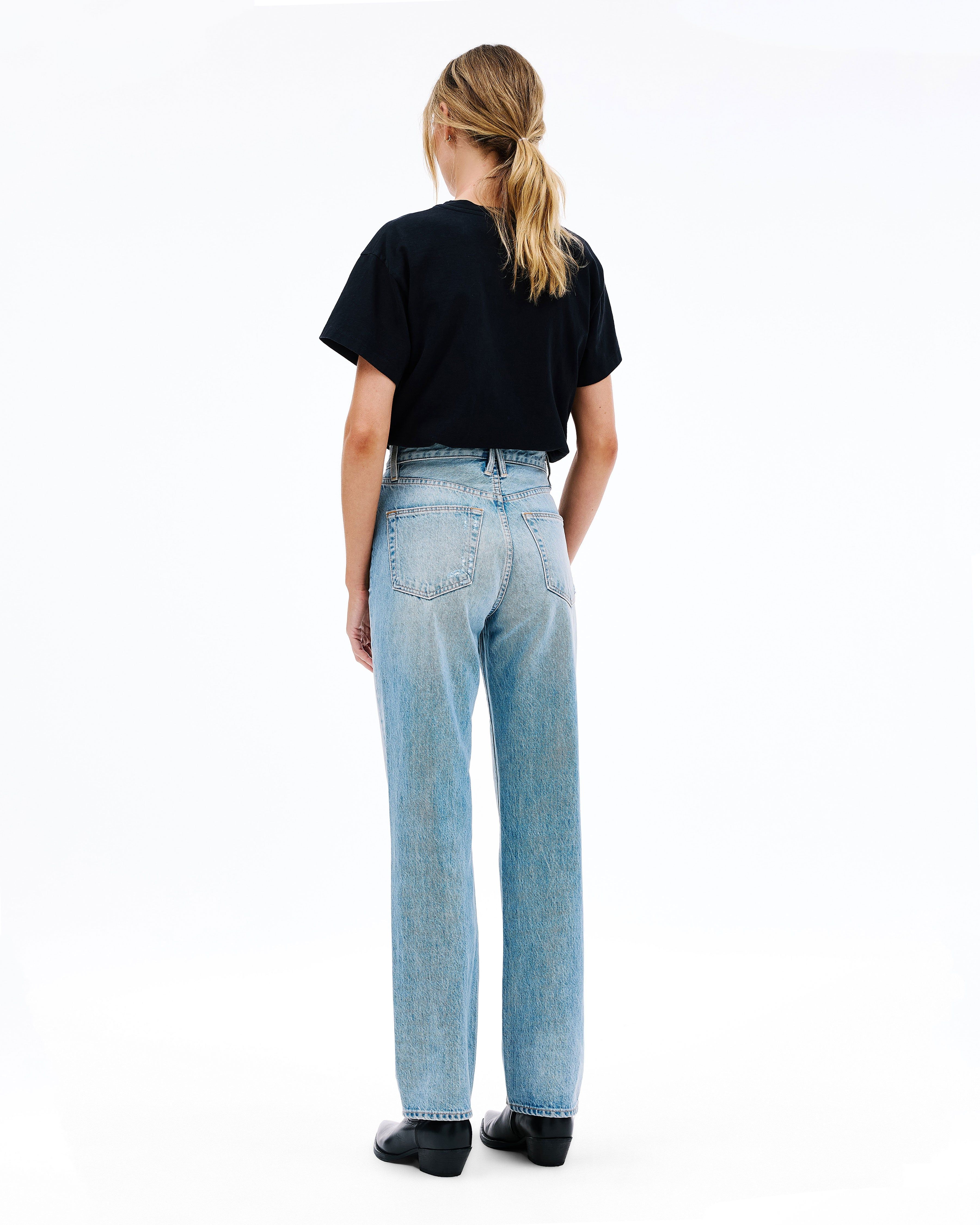 Hunter Crop | Read My Mind | Mid Rise | Wide Jean | SLVRLAKE