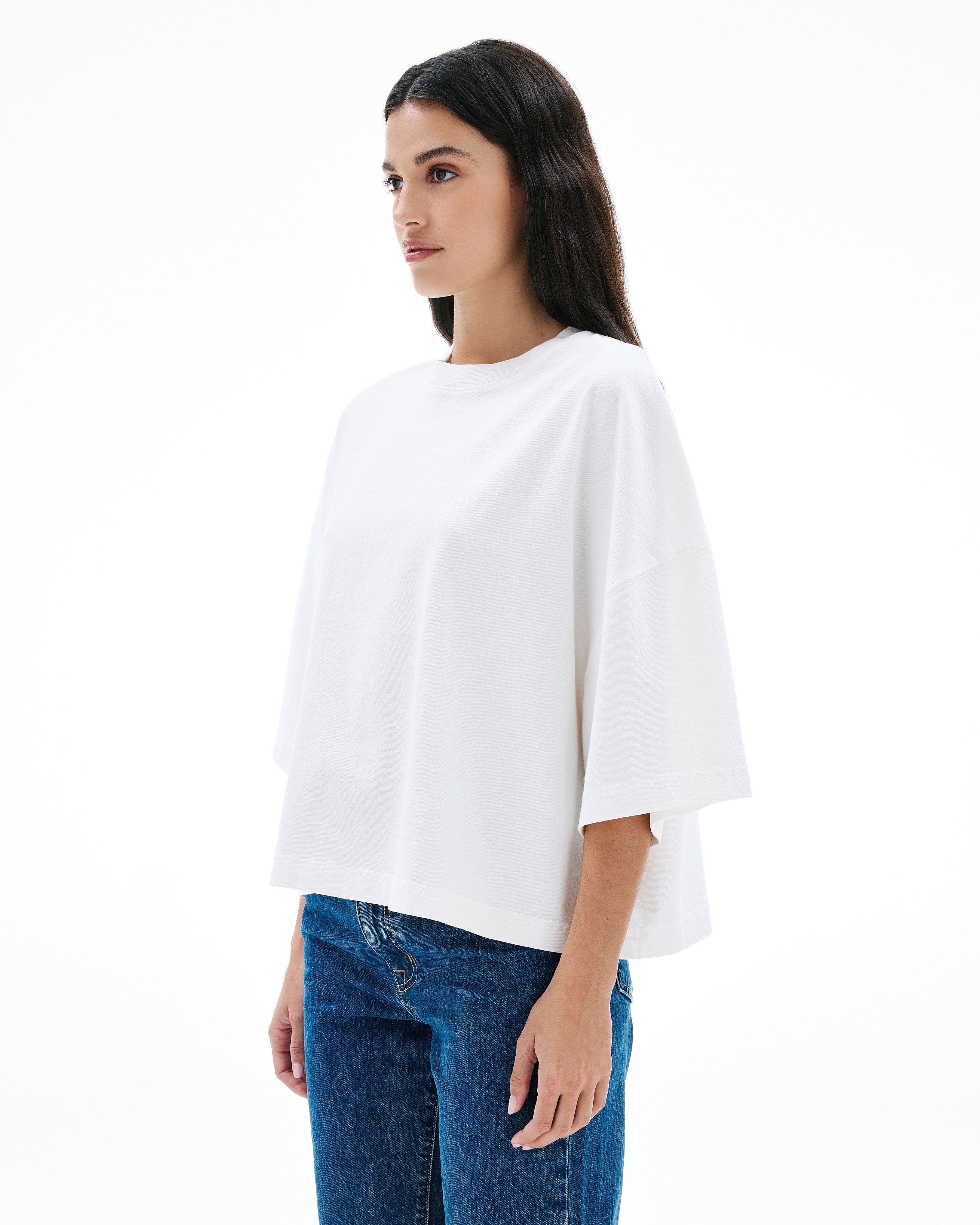 Box Tee | Natural White | SLVRLAKE