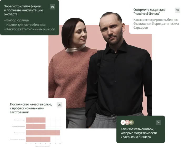 Owners doing hard work