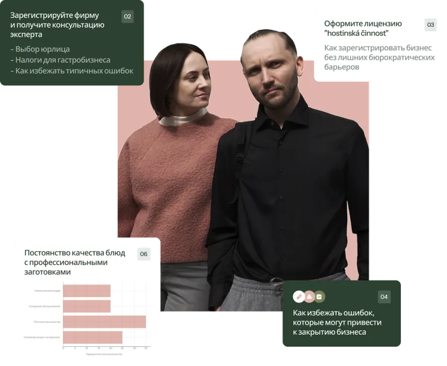 Owners doing hard work