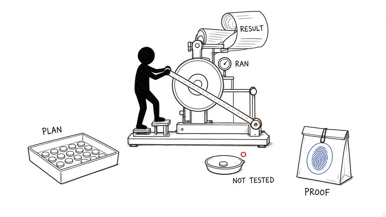 A black operator turns planned verification pieces into a sealed proof package