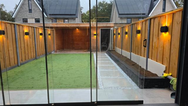 Na: Complete achtertuin