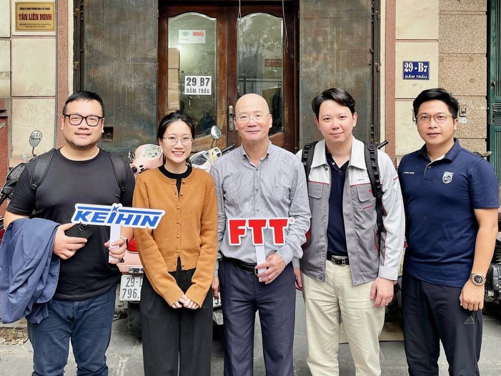 Technical exchange session with KEIHIN Japan product development team