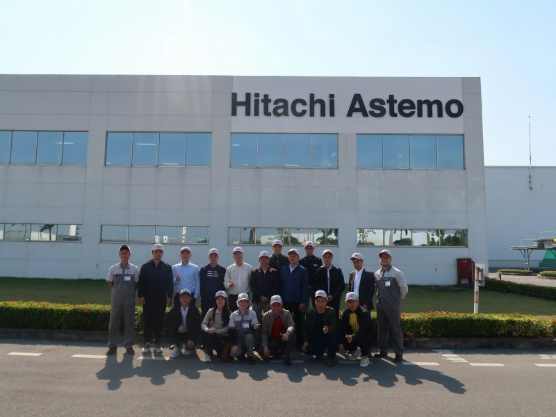 TLM and Hitachi Astemo joint technical workshop at KEIHIN factory