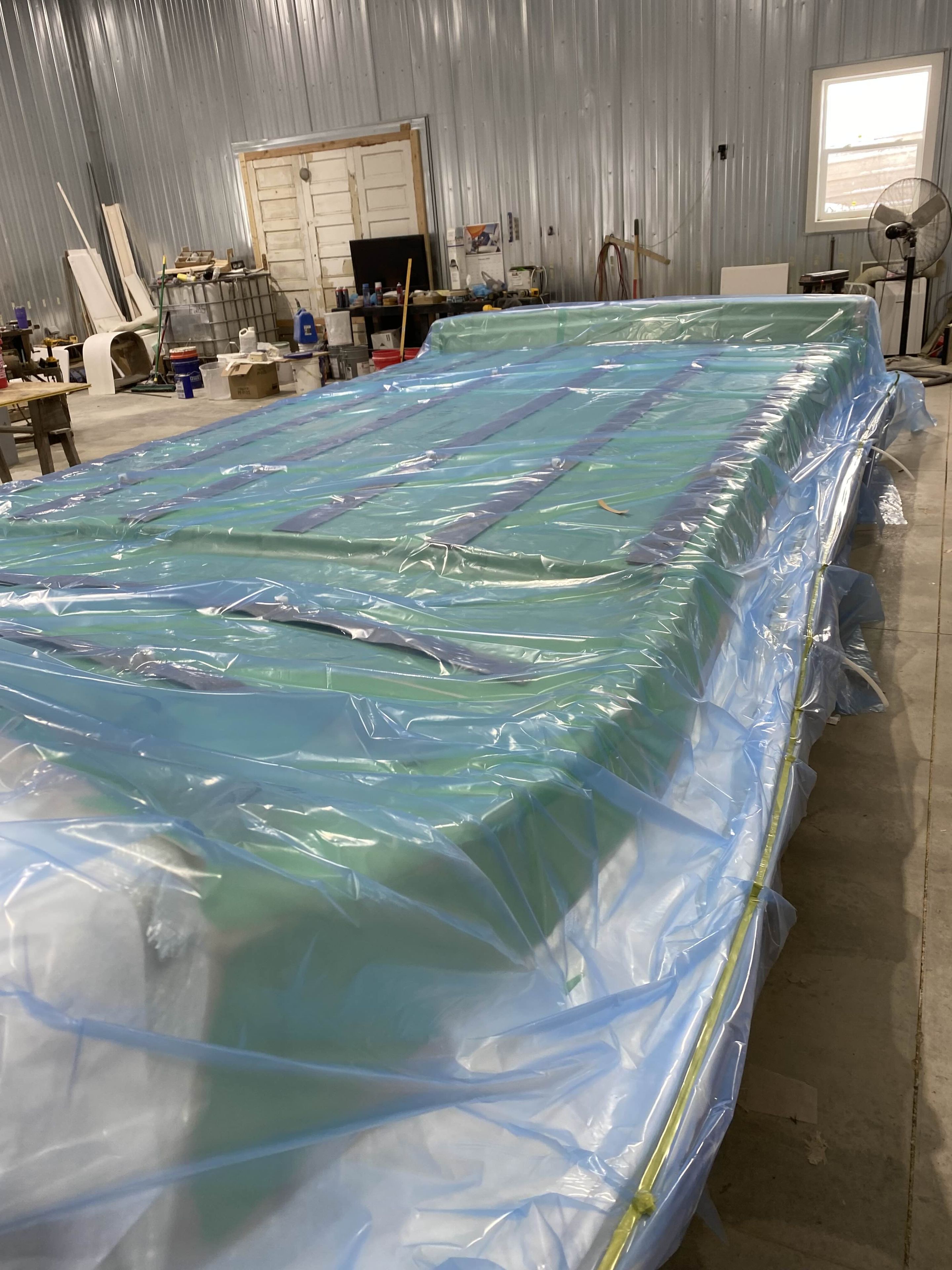 Preparing for vacuum infusion