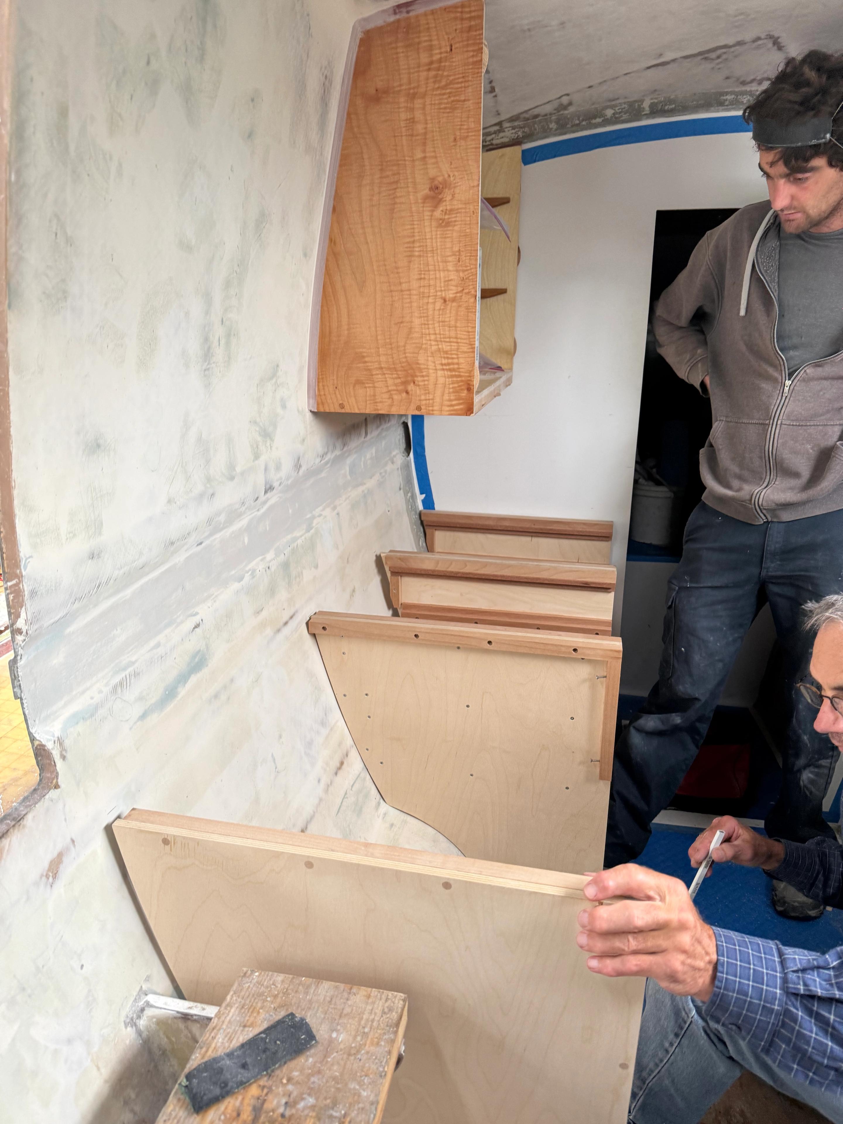 Cabinet installation