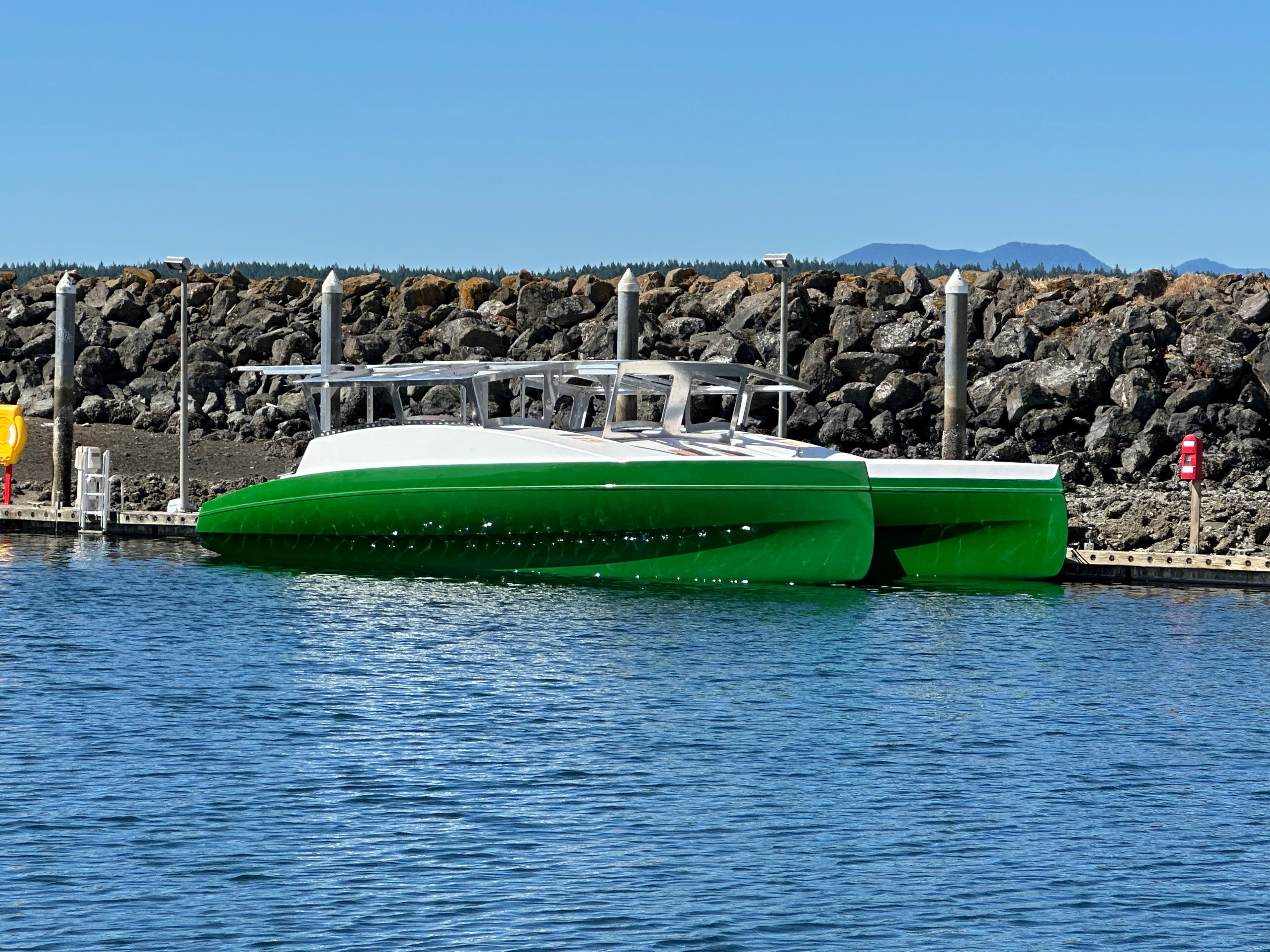 Hull and superstructure