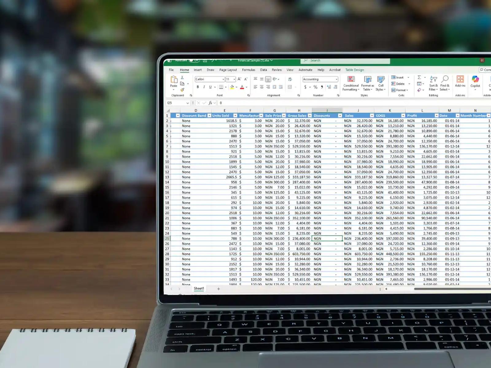 Excel Data Visualization Spreedsheets