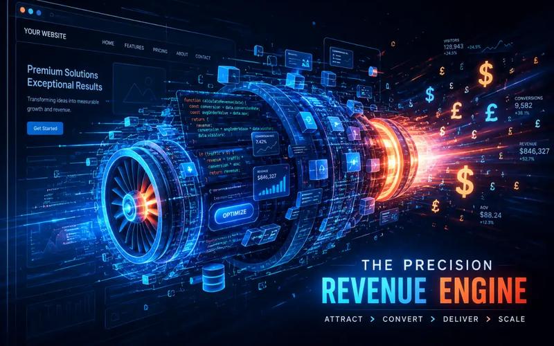 Why Your Website Is a Revenue Engine, Not a Digital Brochure
