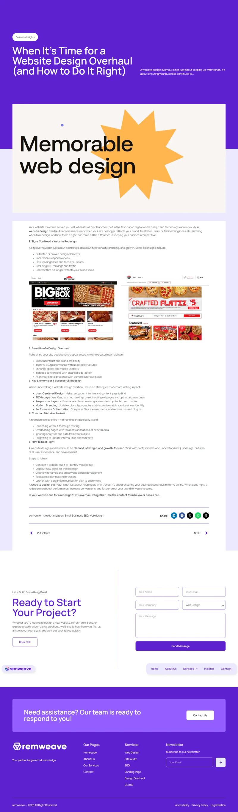 Single Article Post