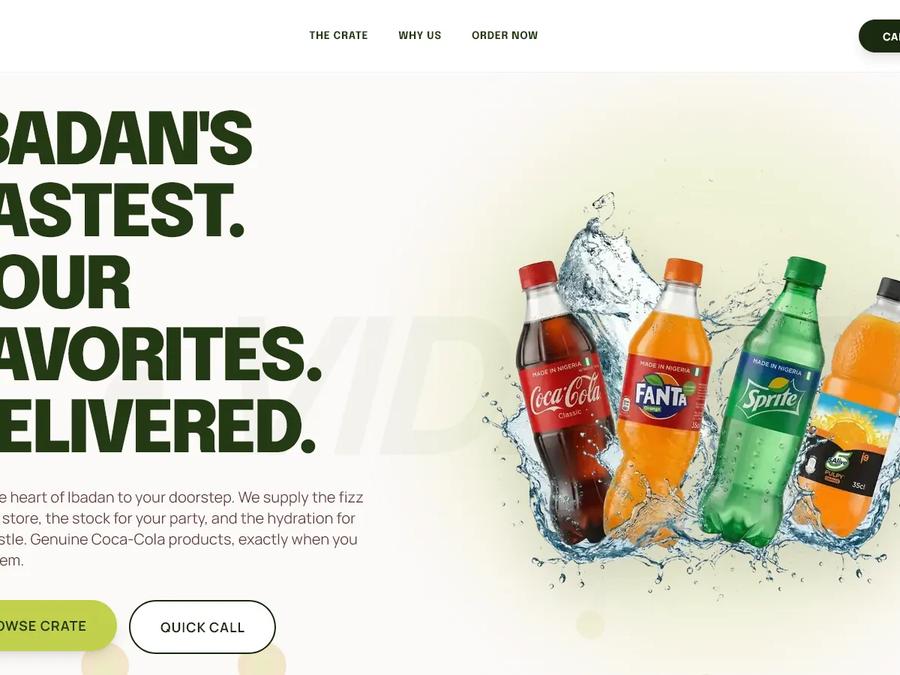 Vida Fresca Landing Page