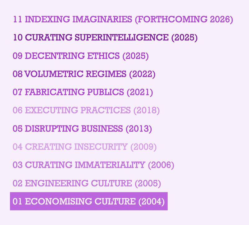 The DATA browser book series