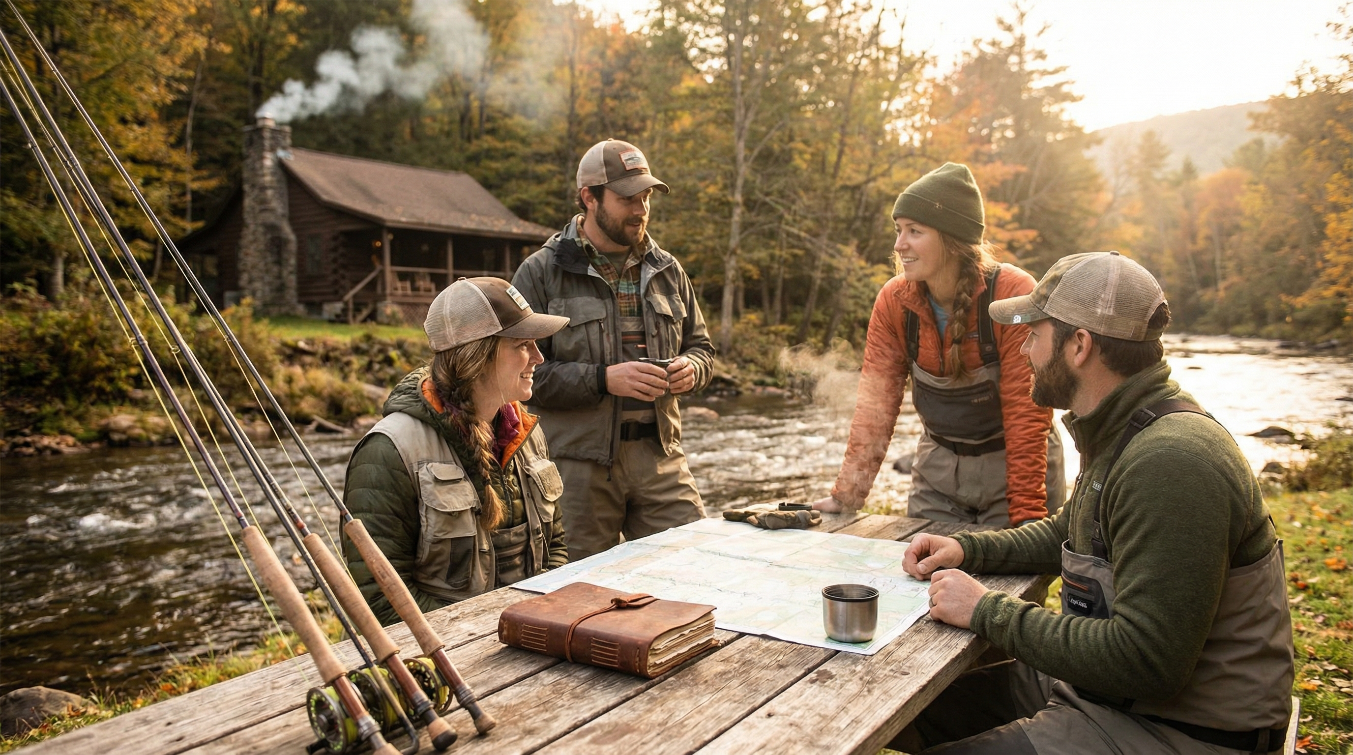 Planning a four-day fly fishing trip to the Catskills for a group: complete logistics and timing guide